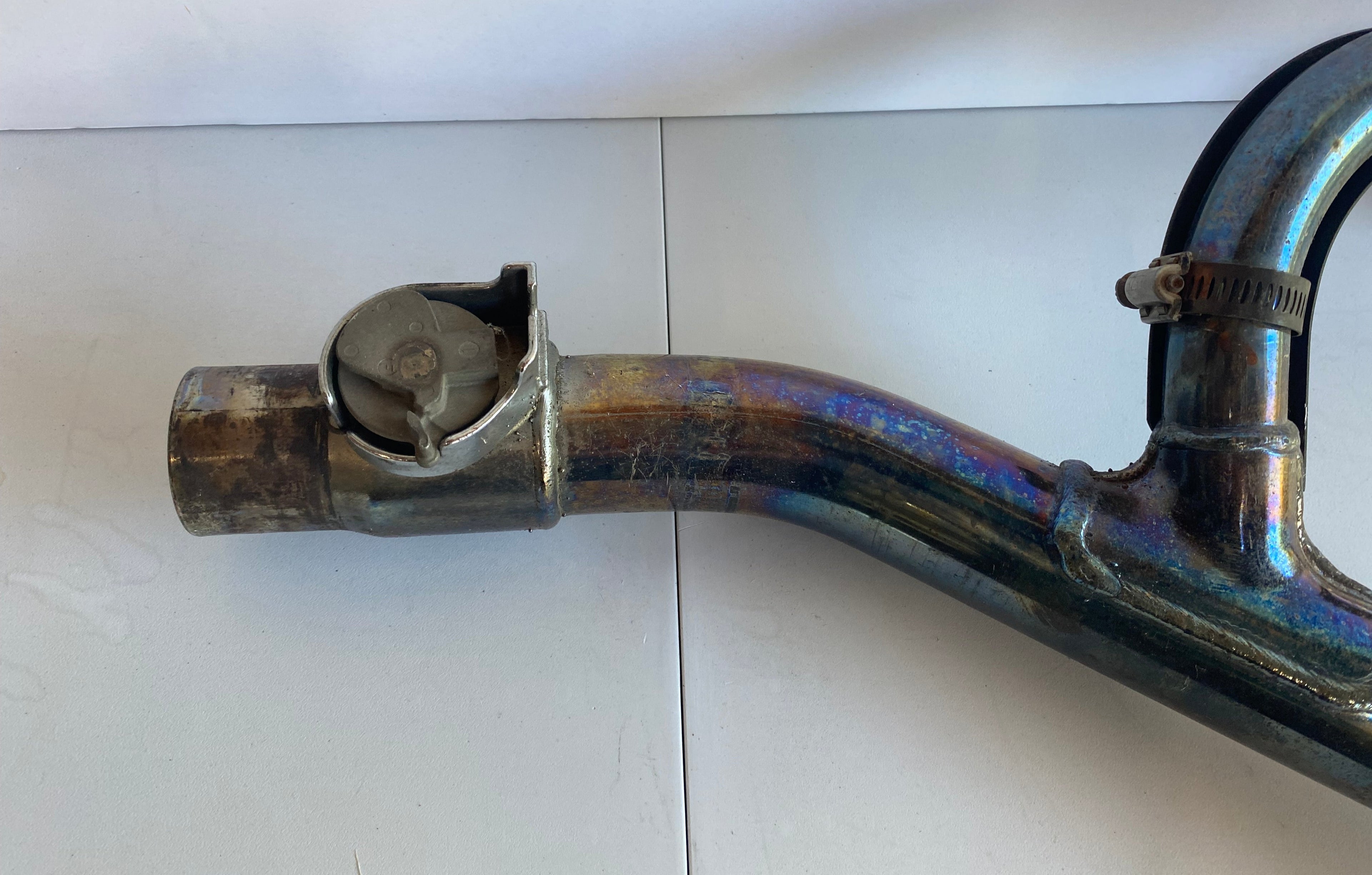 Collecteur d'échappement Dyna Harley Davidson REF OEM 65600007 & 65600009A