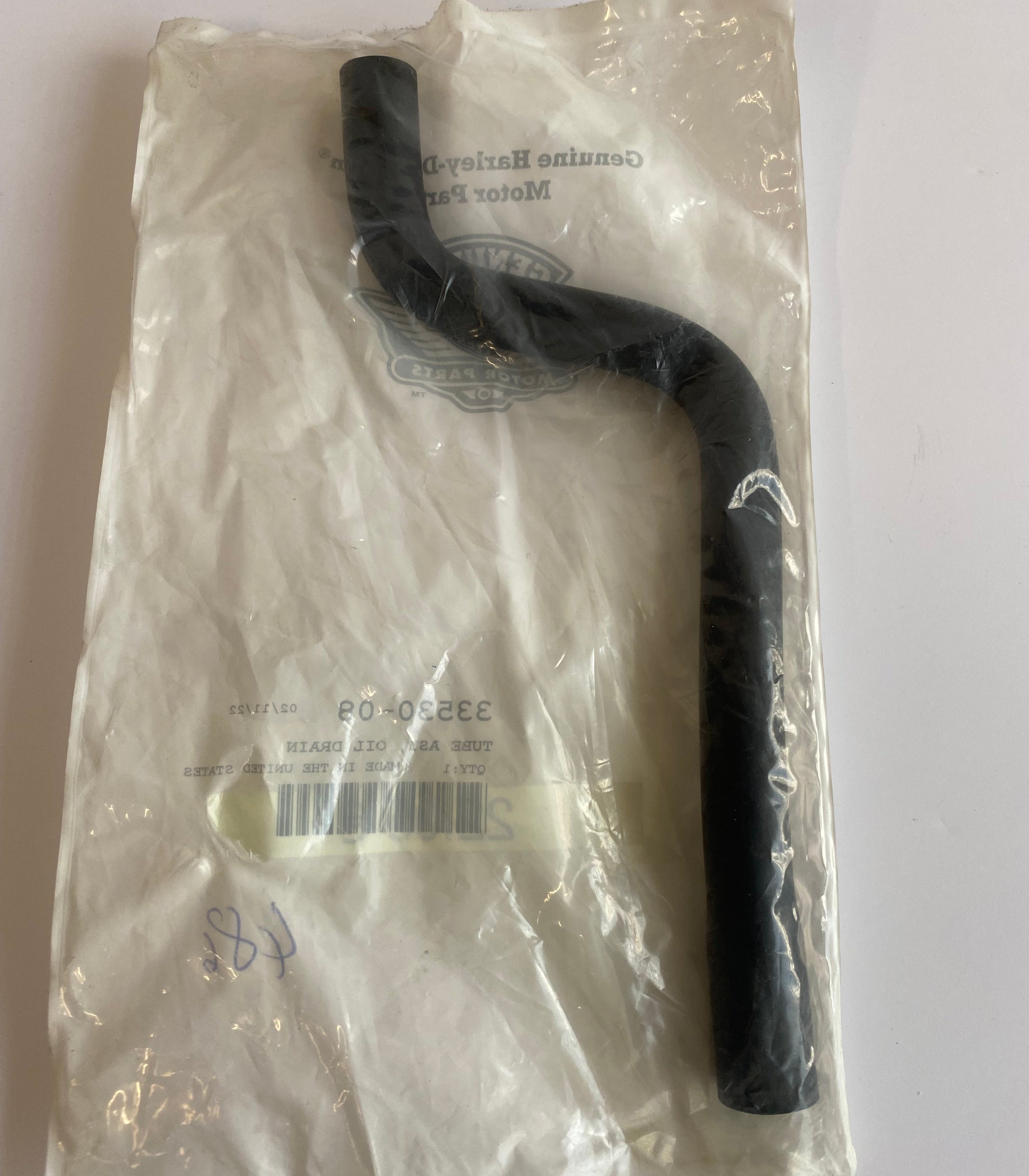 Durite vidange réservoir huile moteur Softail Rocker REF OEM 33530-08