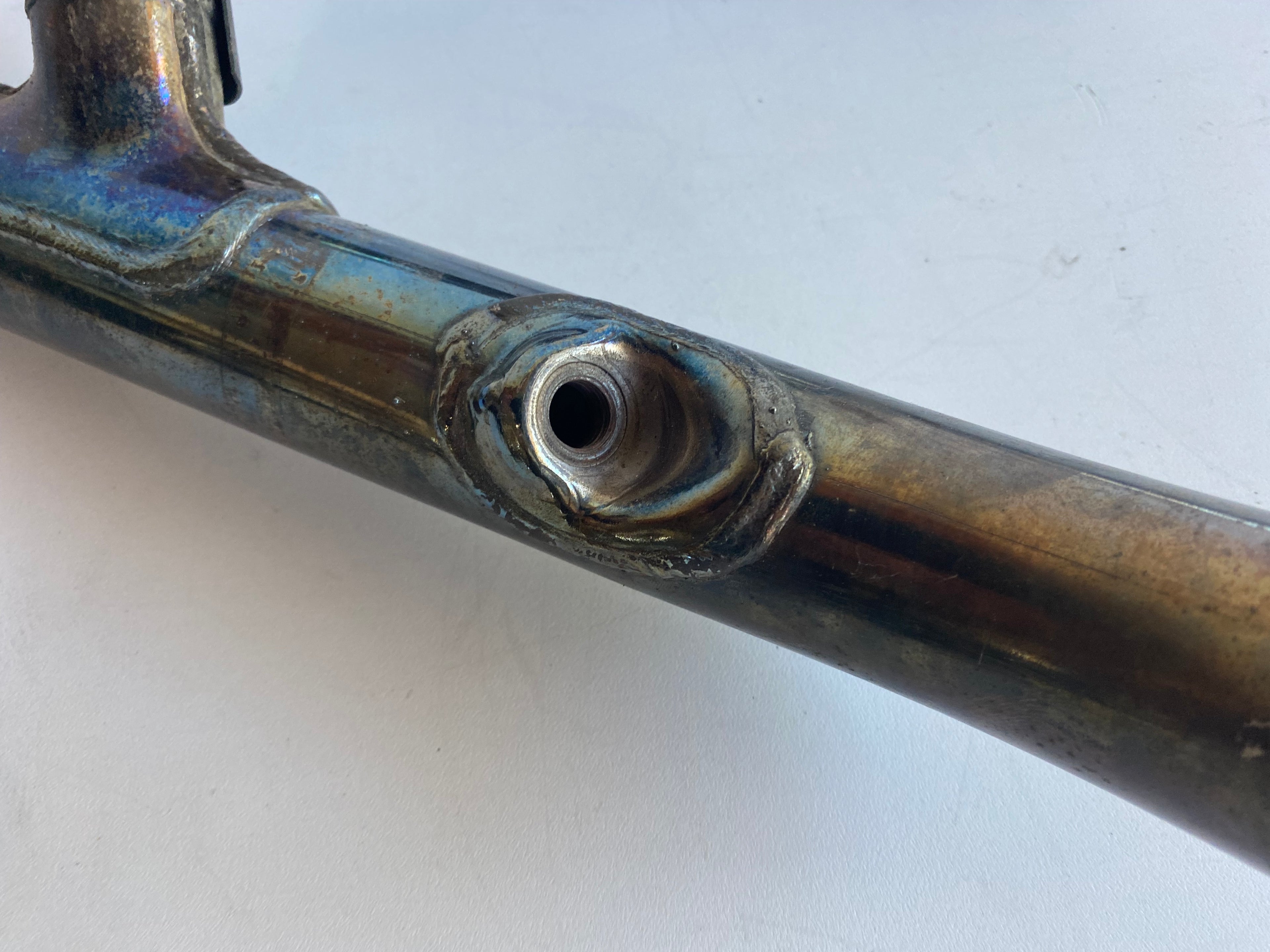 Collecteur d'échappement Dyna Harley Davidson REF OEM 65600007 & 65600009A