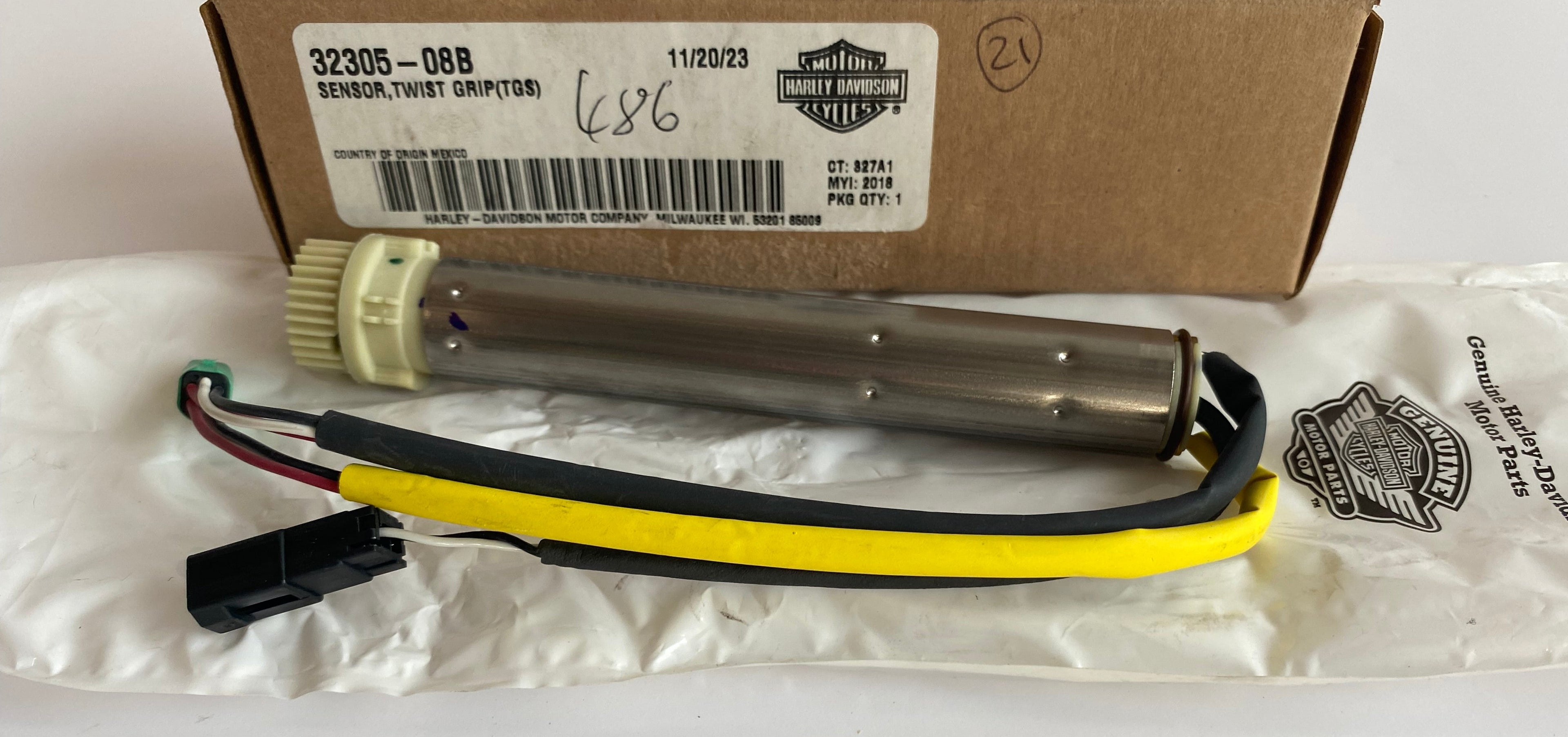 Accélérateur électronique E-Throttle Harley Davidson REF OEM 32305-08B