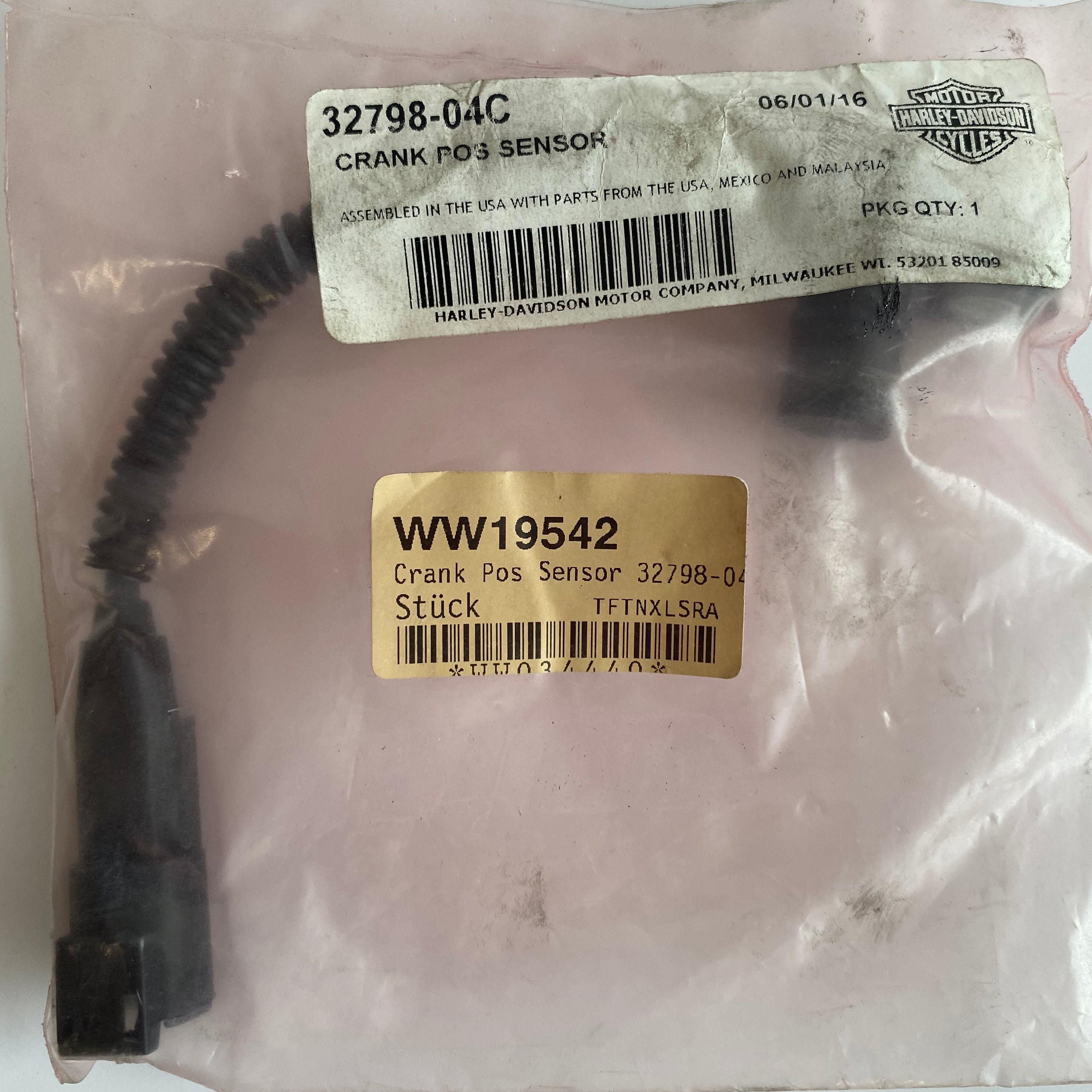 Capteur allumage/vilebrequin Dyna Harley Davidson REF OEM 32798-04C