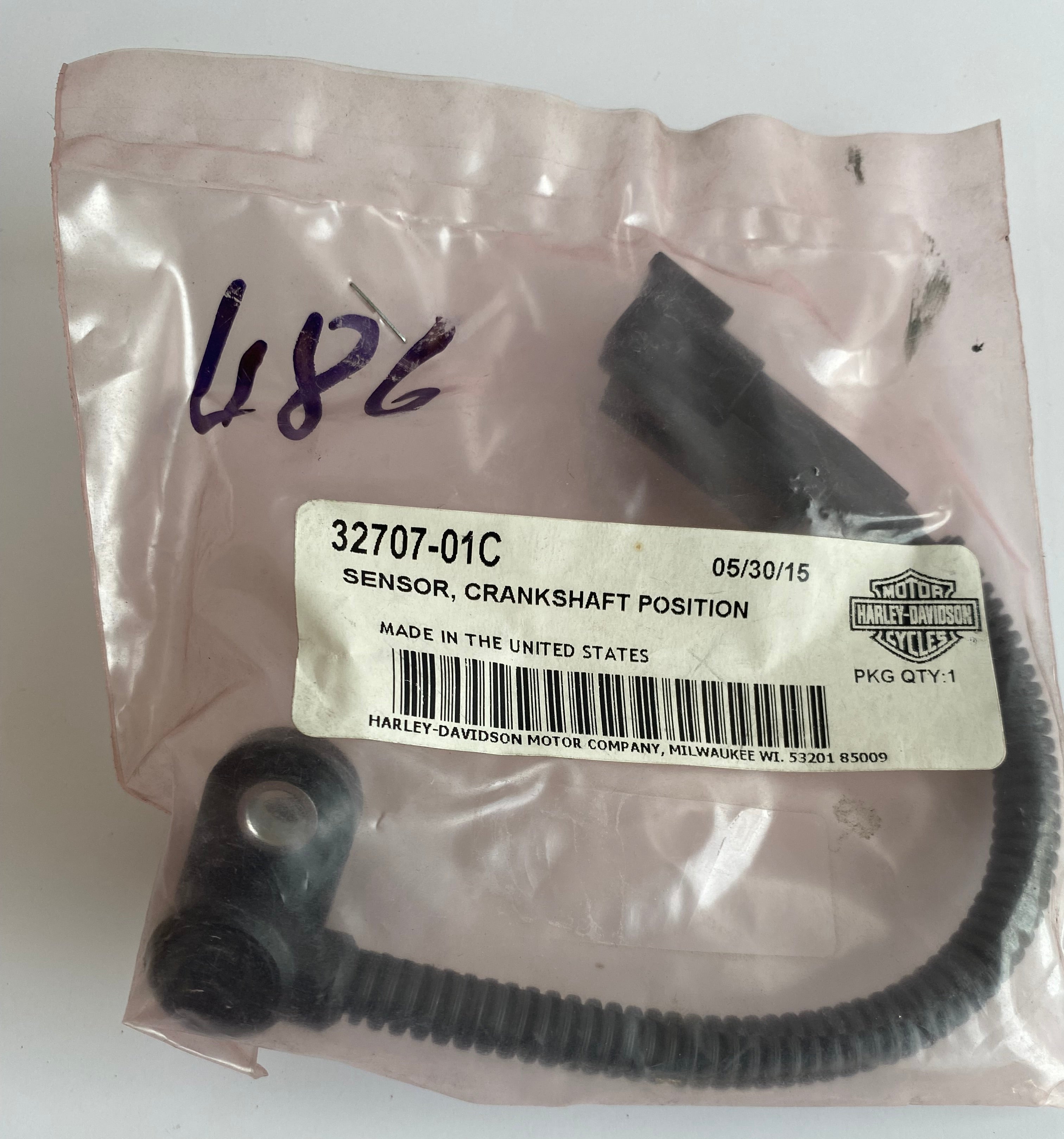 Capteur allumage /vilebrequin Harley Davidson REF OEM 32707-01C