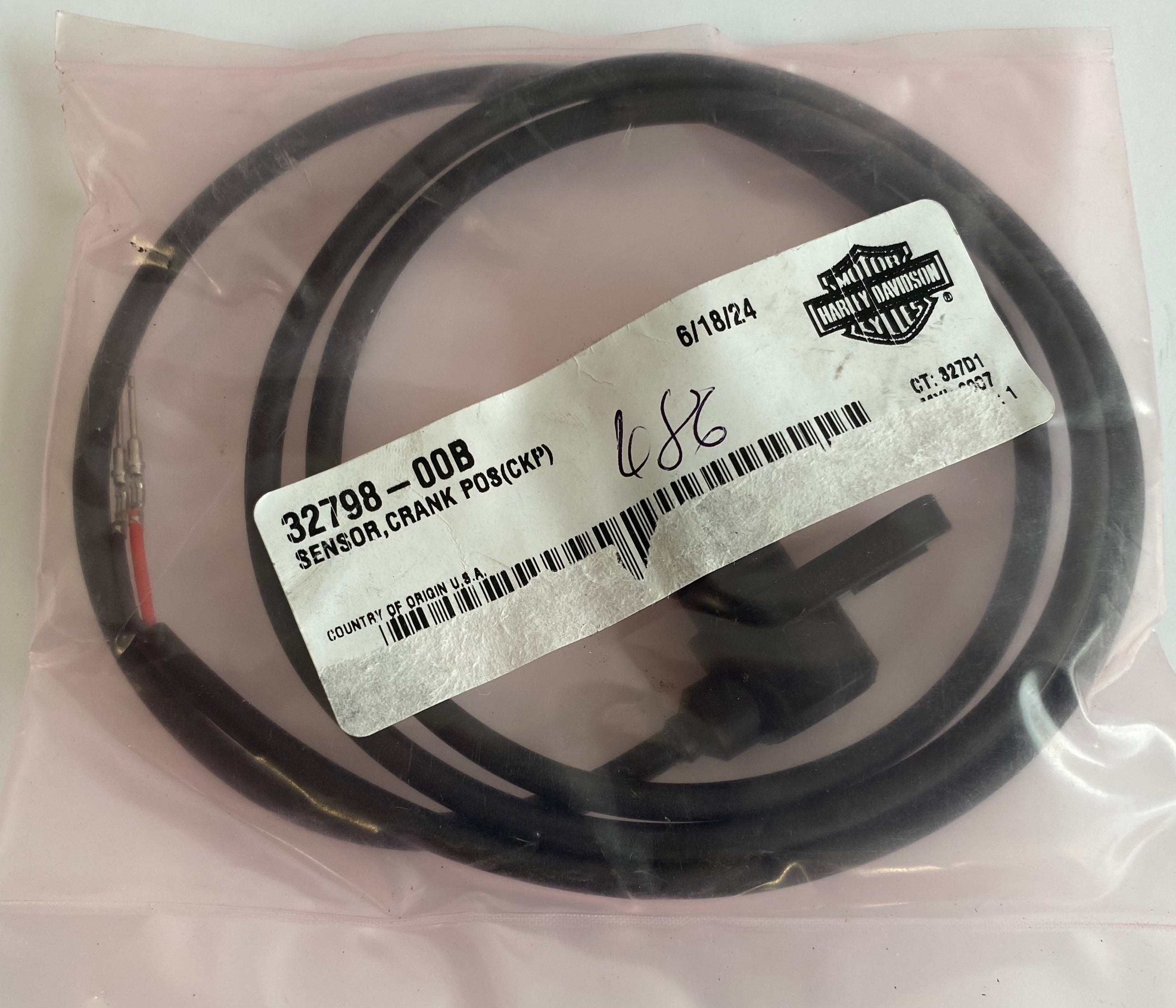 Capteur allumage/vilebrequin Harley Davidson REF OEM 32798-00B