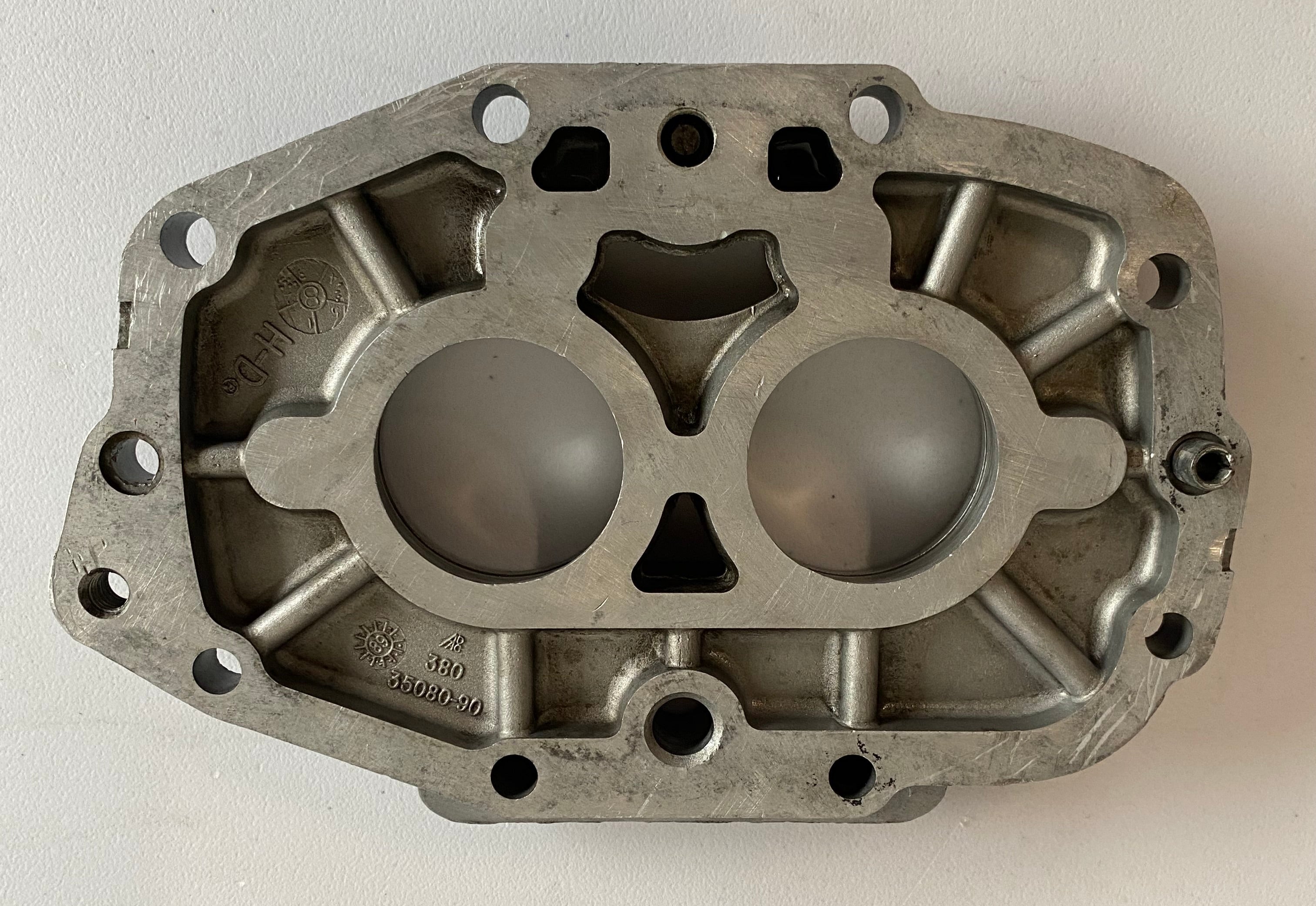 Platine de roulements boite à vitesses Softail Harley Davidson REF OEM : 35077-87