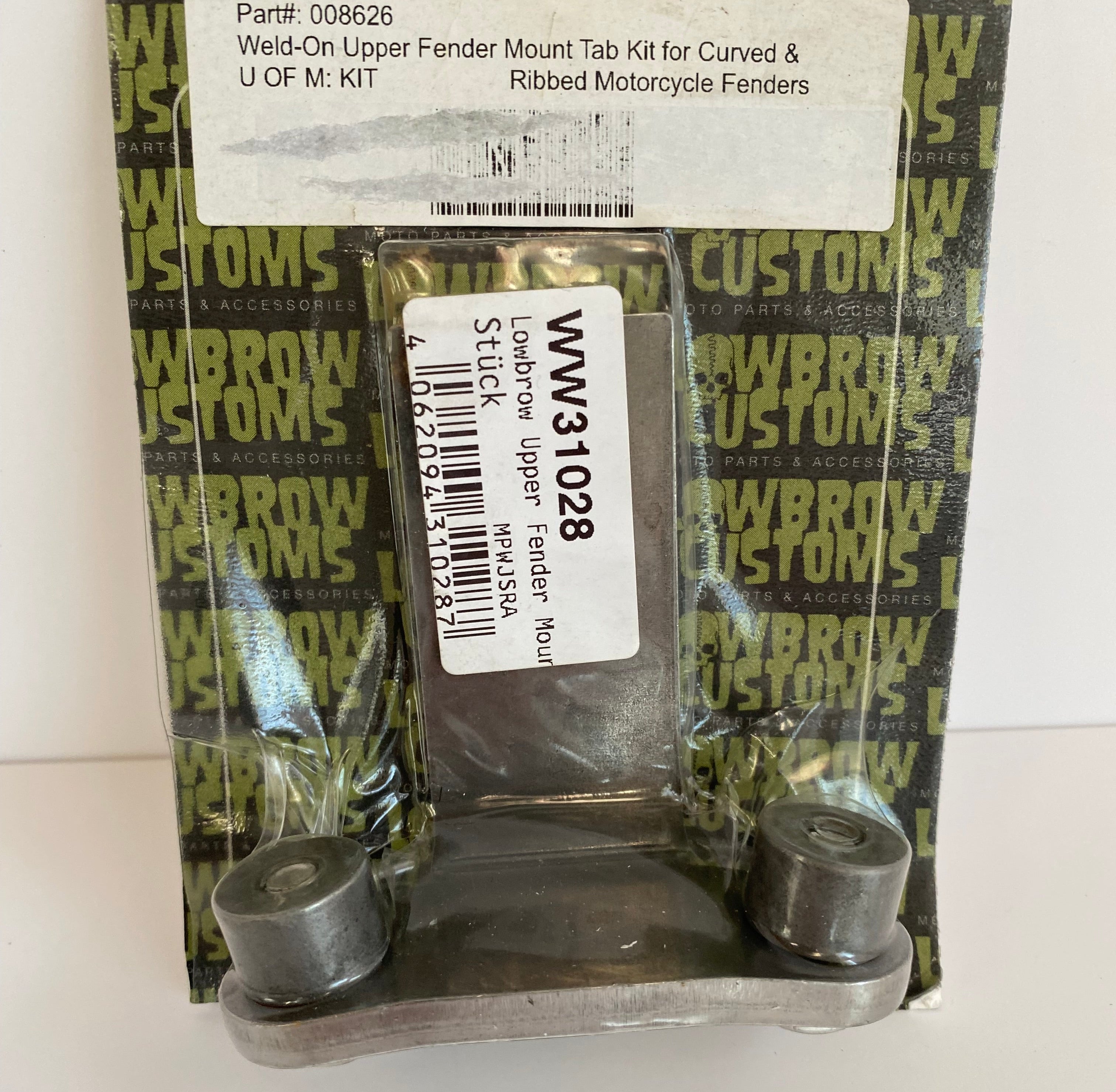 Support à souder de garde boue arrière pour cadre rigide Harley Davidson REF WW 31-028