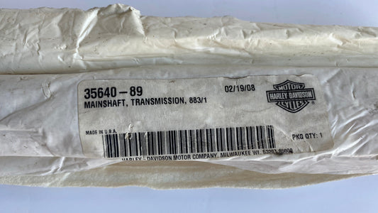 Arbre principal de boite à vitesses Sportster 5 vitesses Harley Davidson REF OEM 35640-89