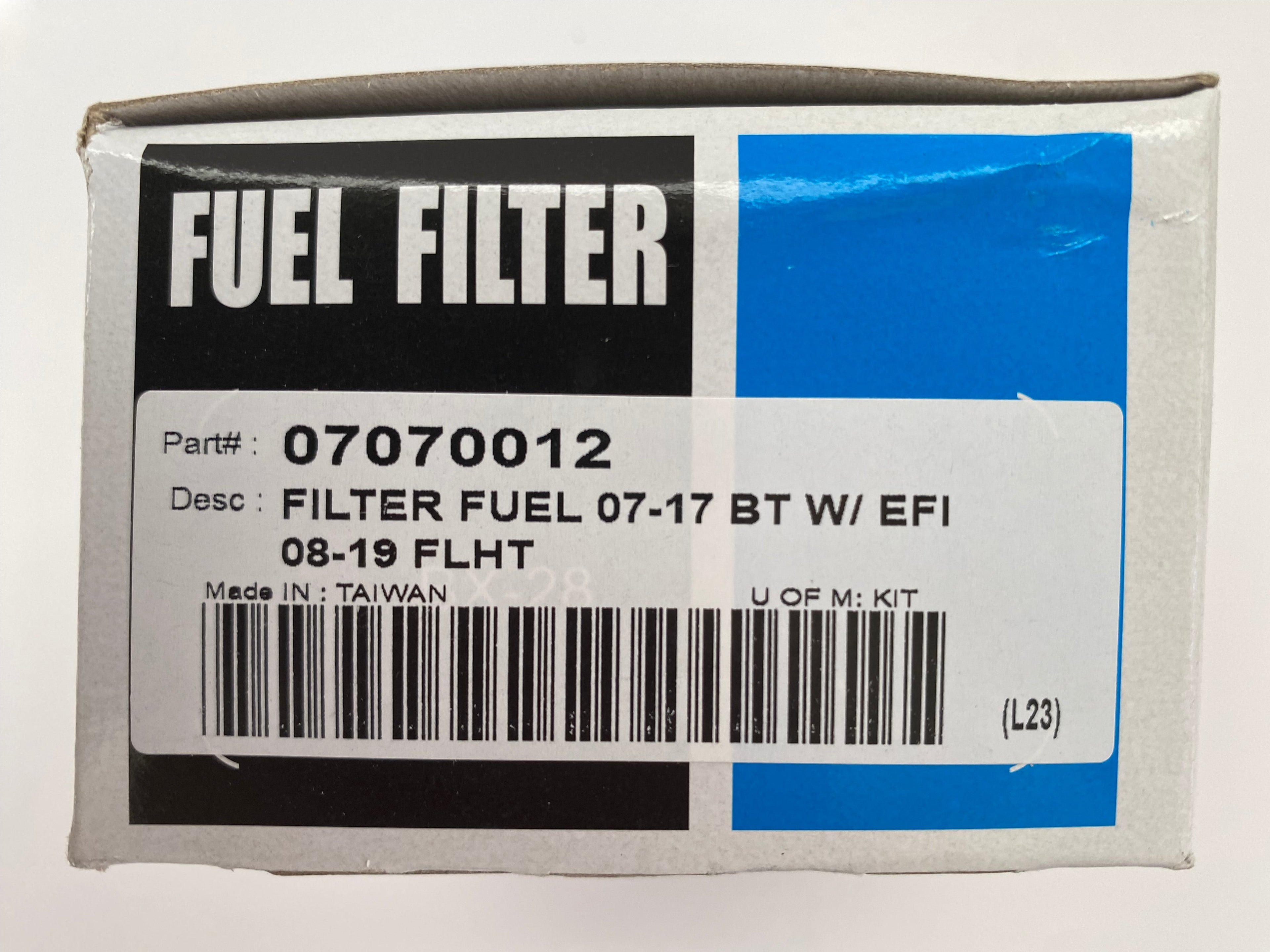 Filtre à carburant essence Harley Davidson REF Drag : 0707-0012