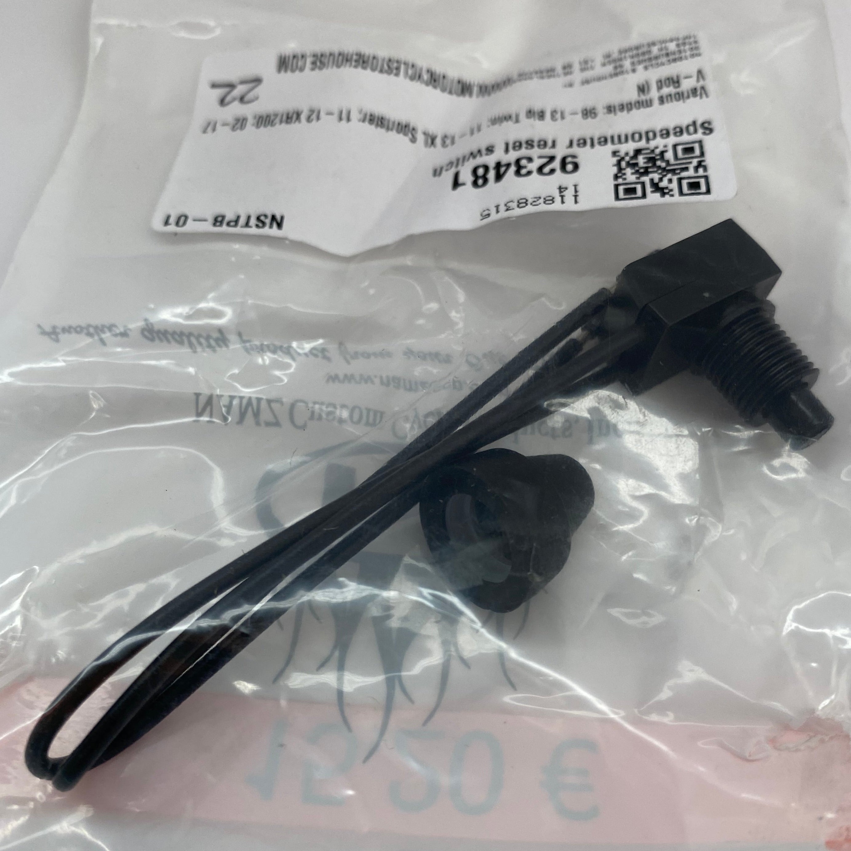 Bouton reset compteur Harley Davidson REF OEM 67854-98 & REF MCS 923481