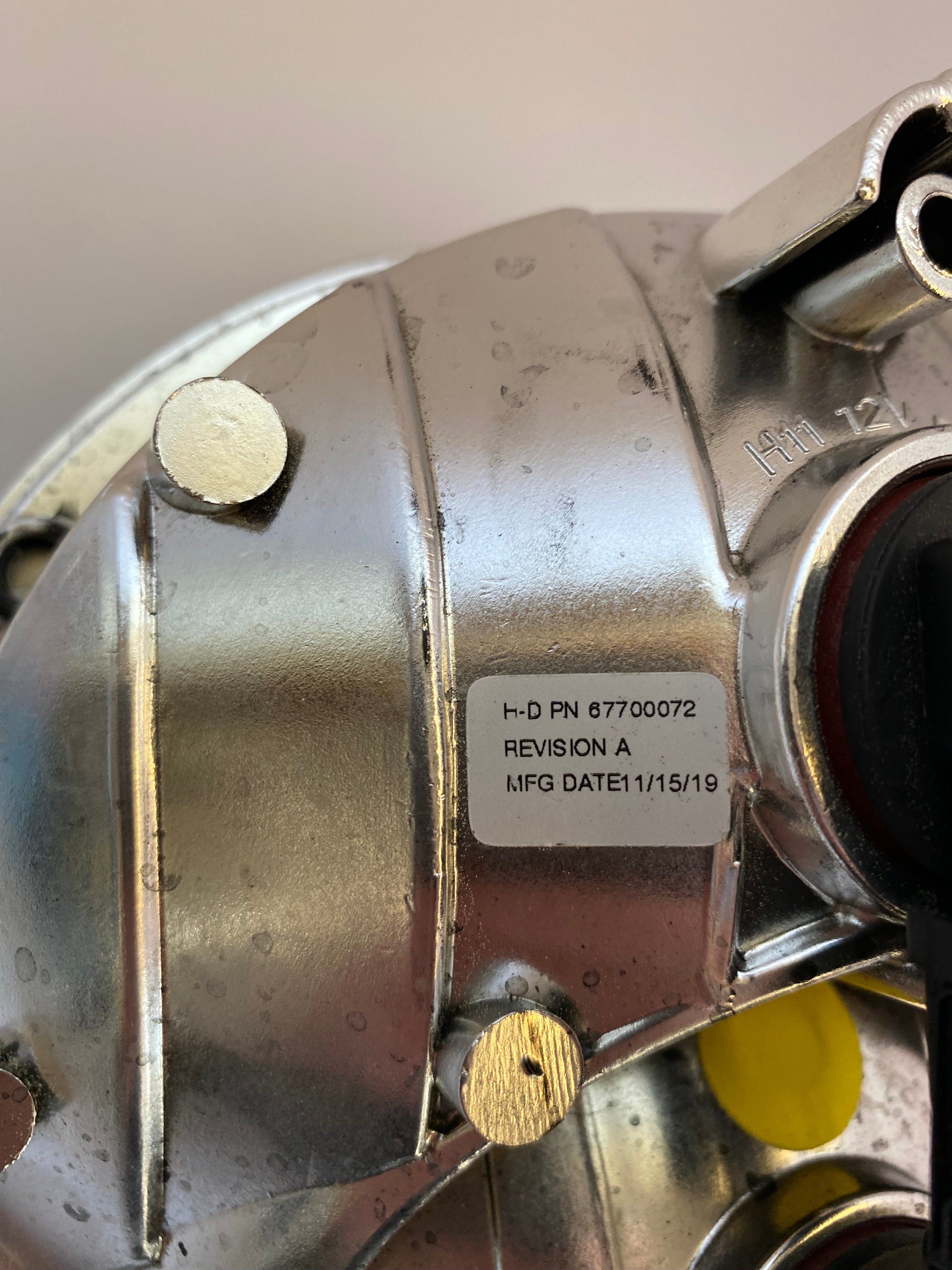 Scheinwerferoptik 7 Zoll Touring Harley Davidson REF OEM 67700072