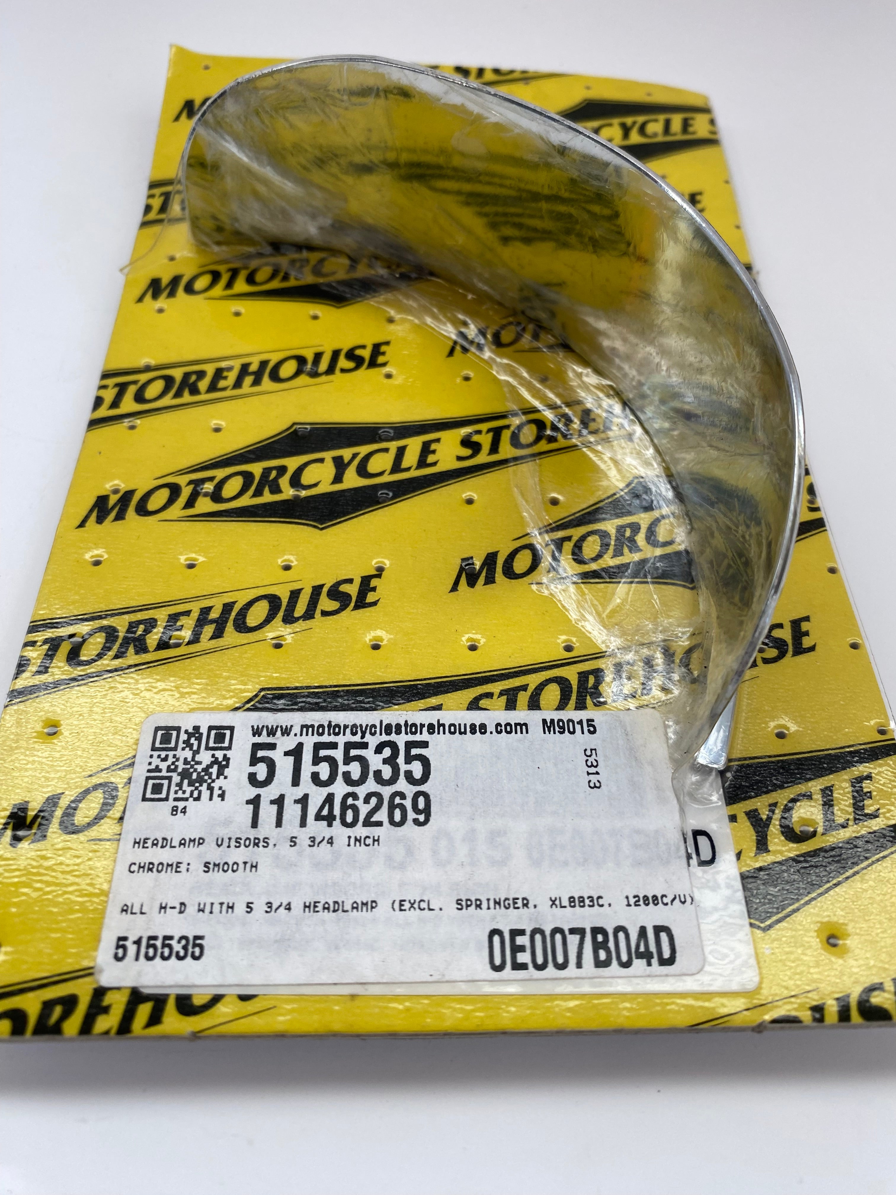 Casquette de phare chromée 5-3/4 pouces Harley Davidson REF MCS 515535