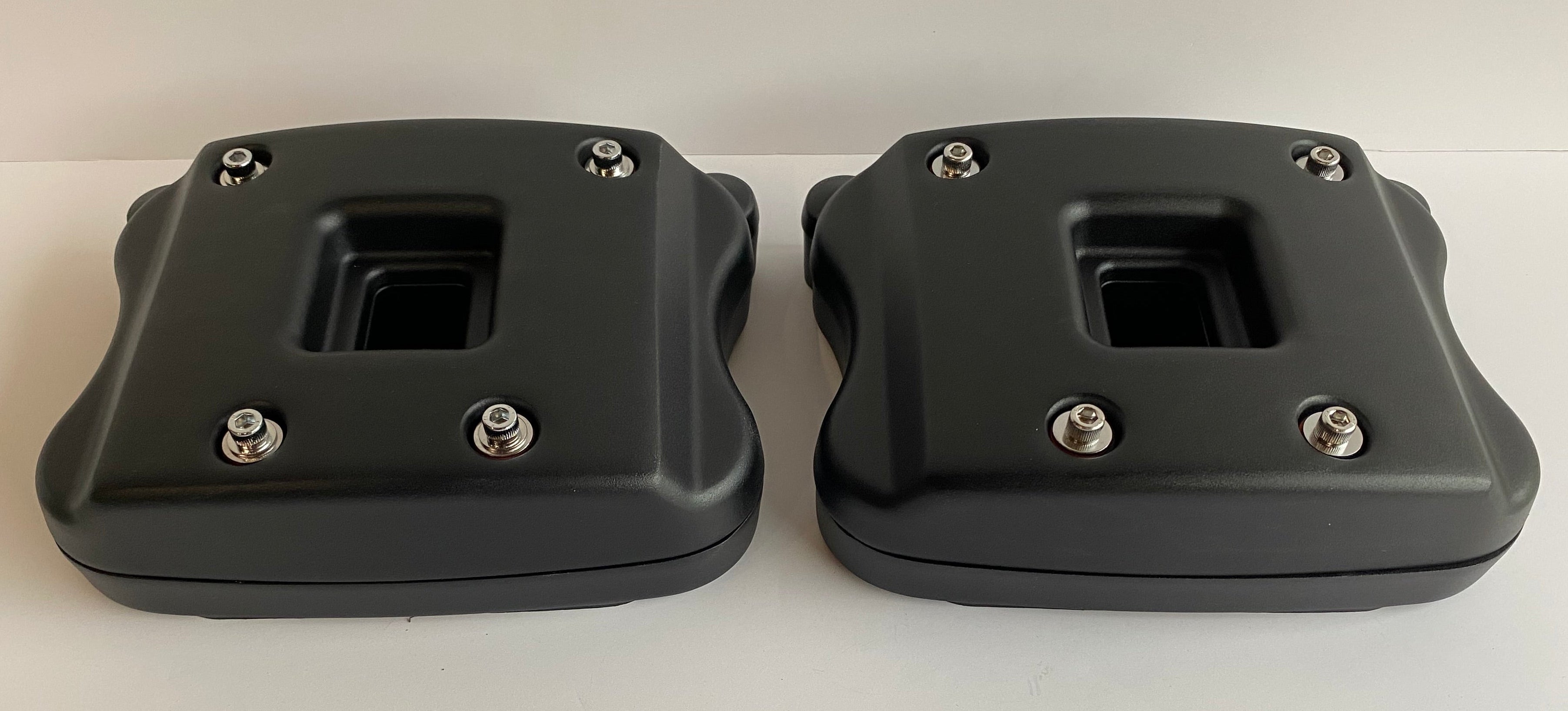 Jeu de caches culbuteurs noirs Sportster Harley Davidson REF MCS 518856