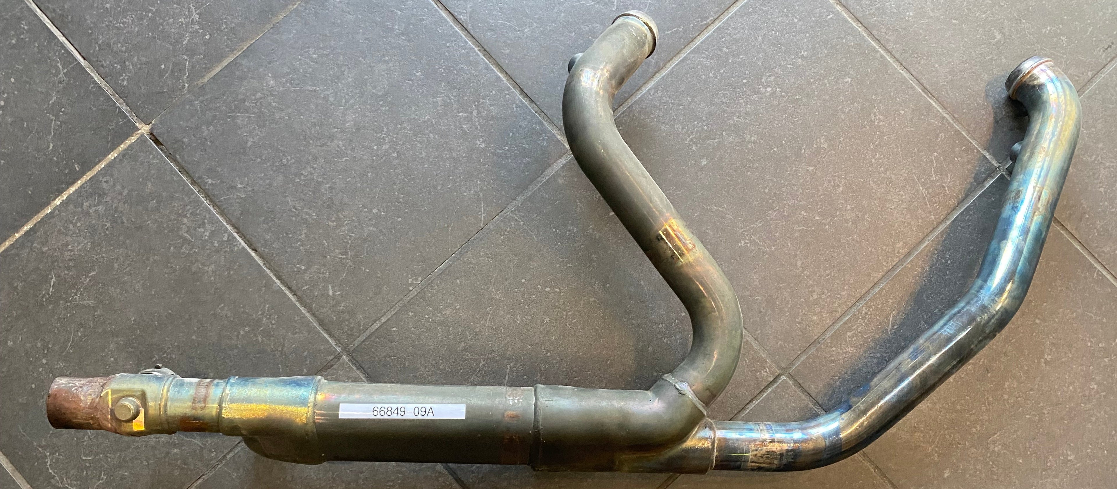 Collecteur échappement catalyseur Touring 2009 Harley Davidson REF OEM 66849-09A