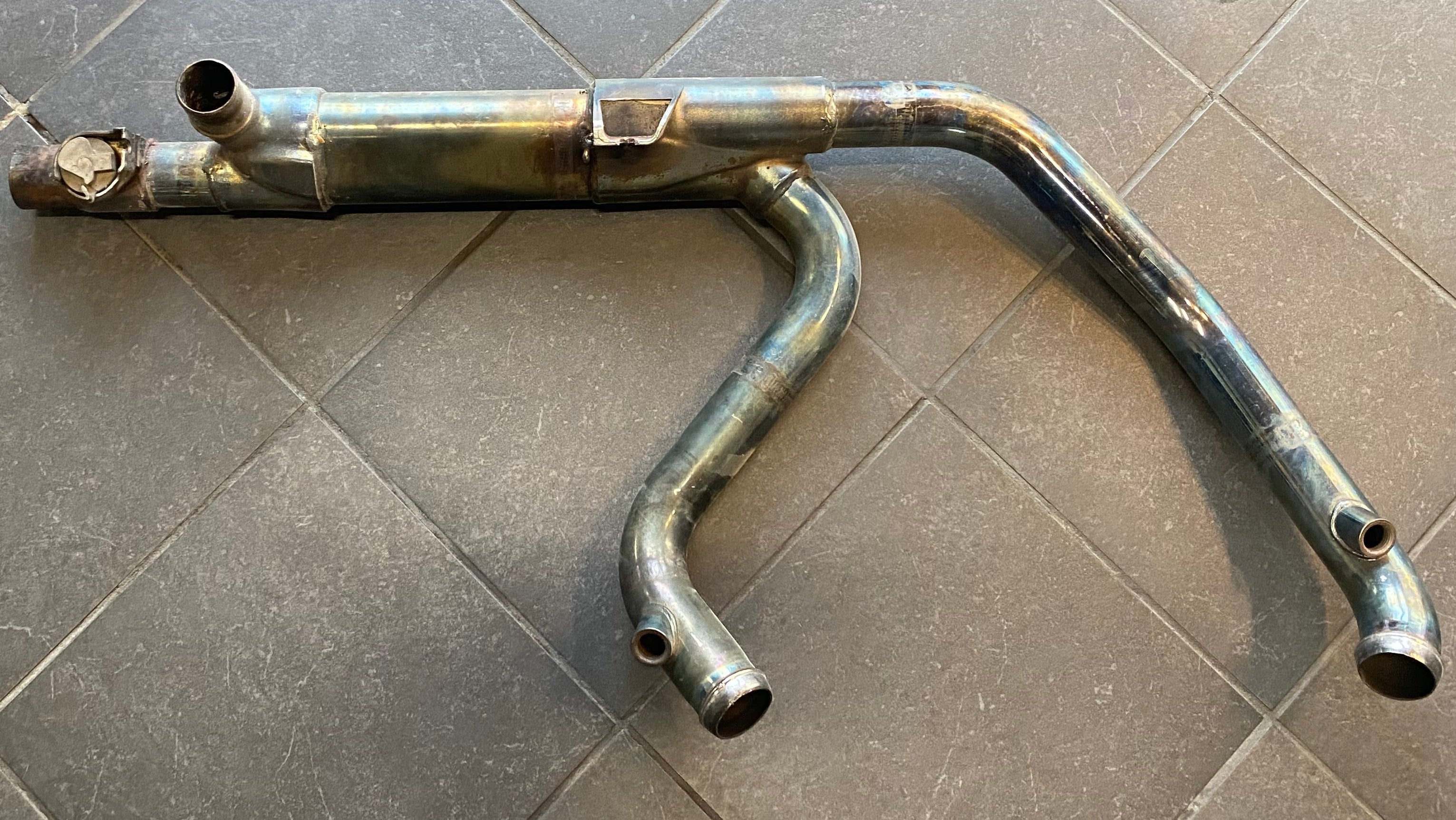 Collecteur échappement catalyseur Touring 2009 Harley Davidson REF OEM 66849-09A
