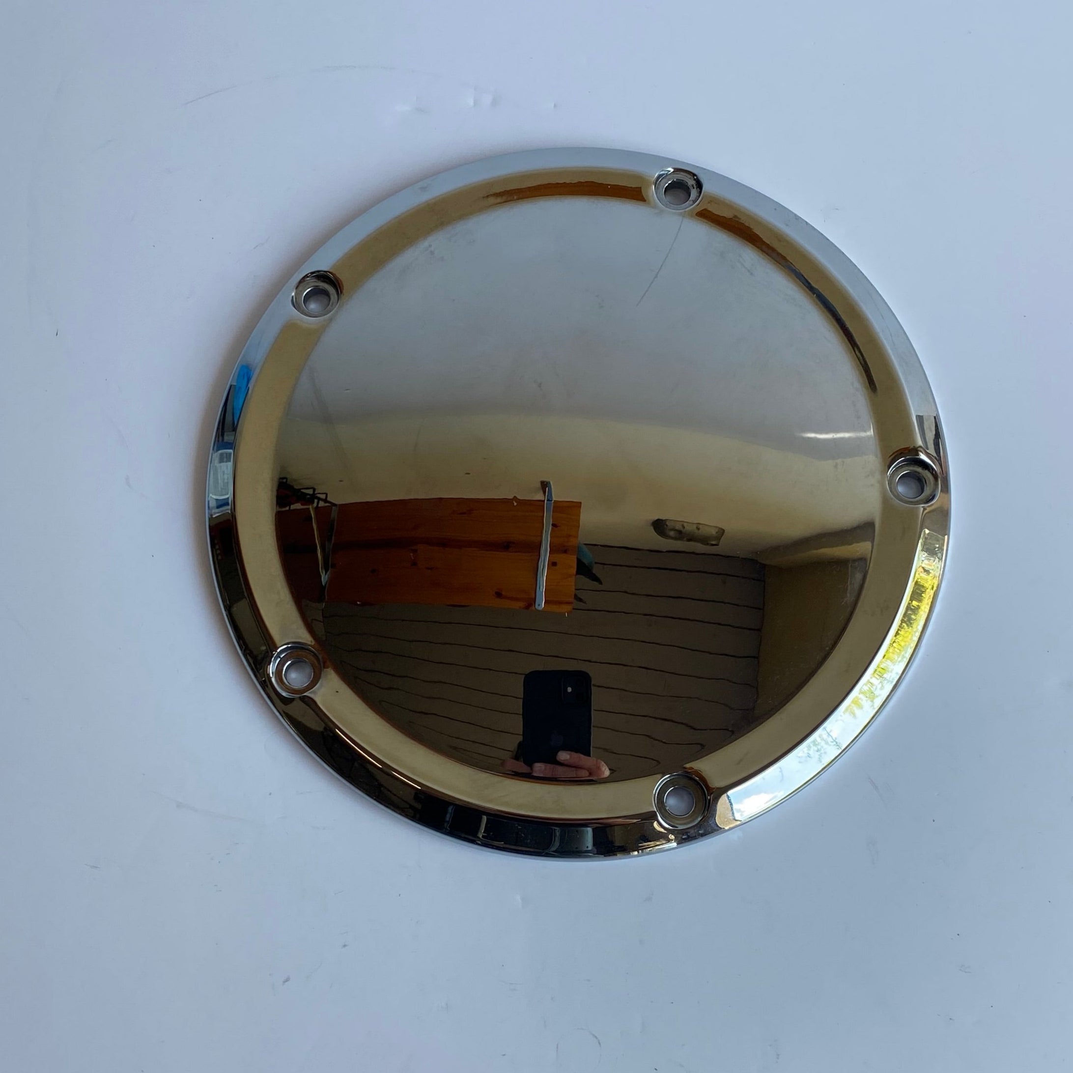 Derby cover chrome Touring Harley Davidson REF OEM 25700388