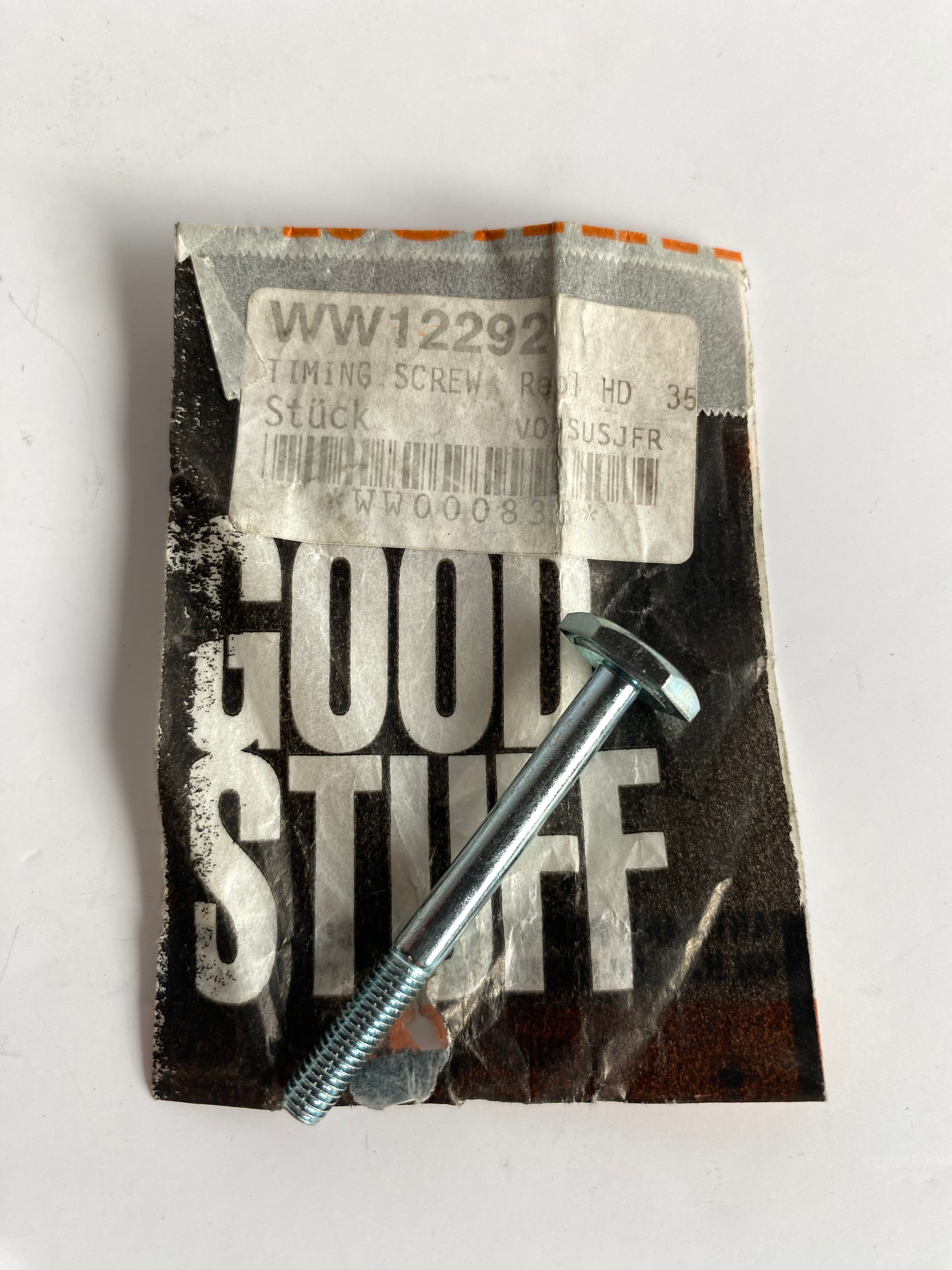 Vis mécanisme de masselottes allumage Harley Davidson REF WW 12-292