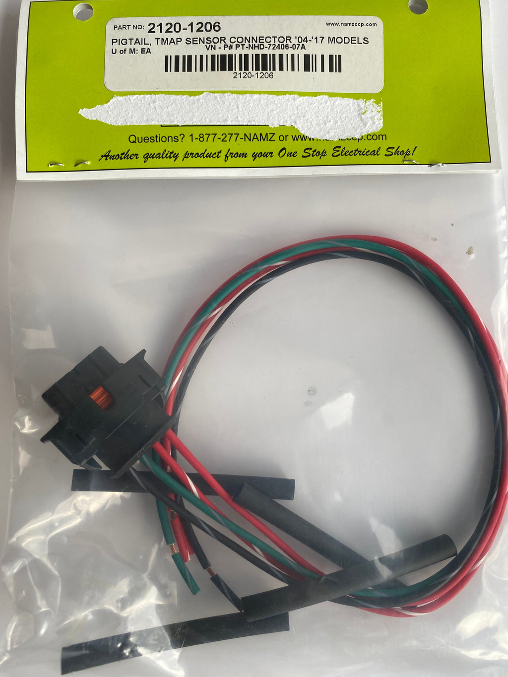 Faisceau + prise pour capteur TMAP Harley Davidson REF DRAG 2120-1206