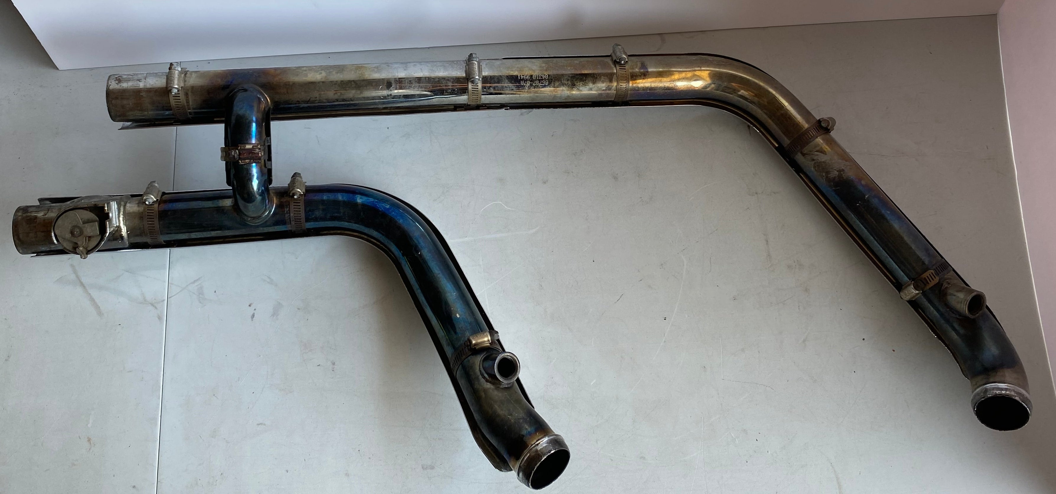 Auspuffkrümmer Softail Fat Boy Harley Davidson REF OEM 66784-07A