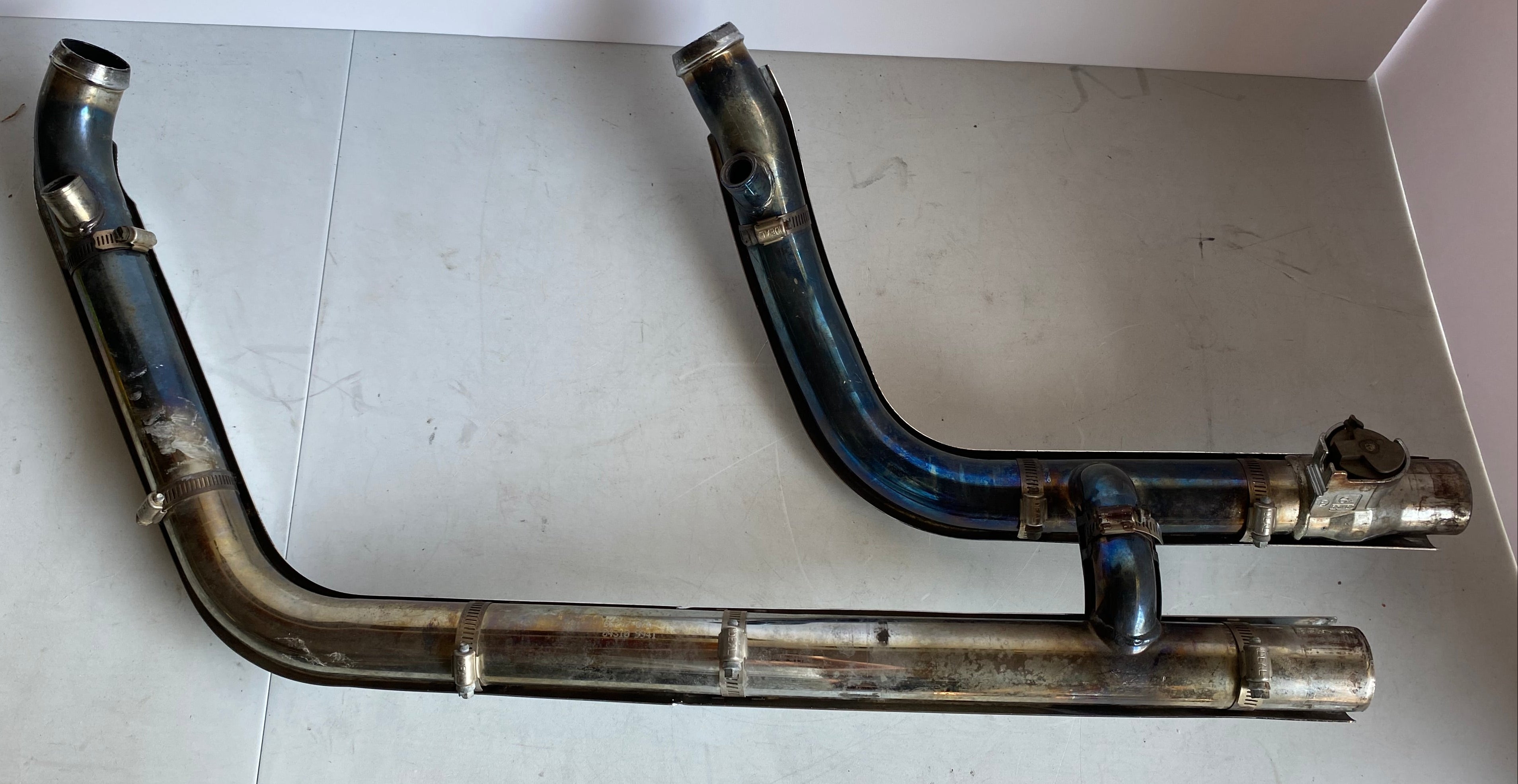 Auspuffkrümmer Softail Fat Boy Harley Davidson REF OEM 66784-07A
