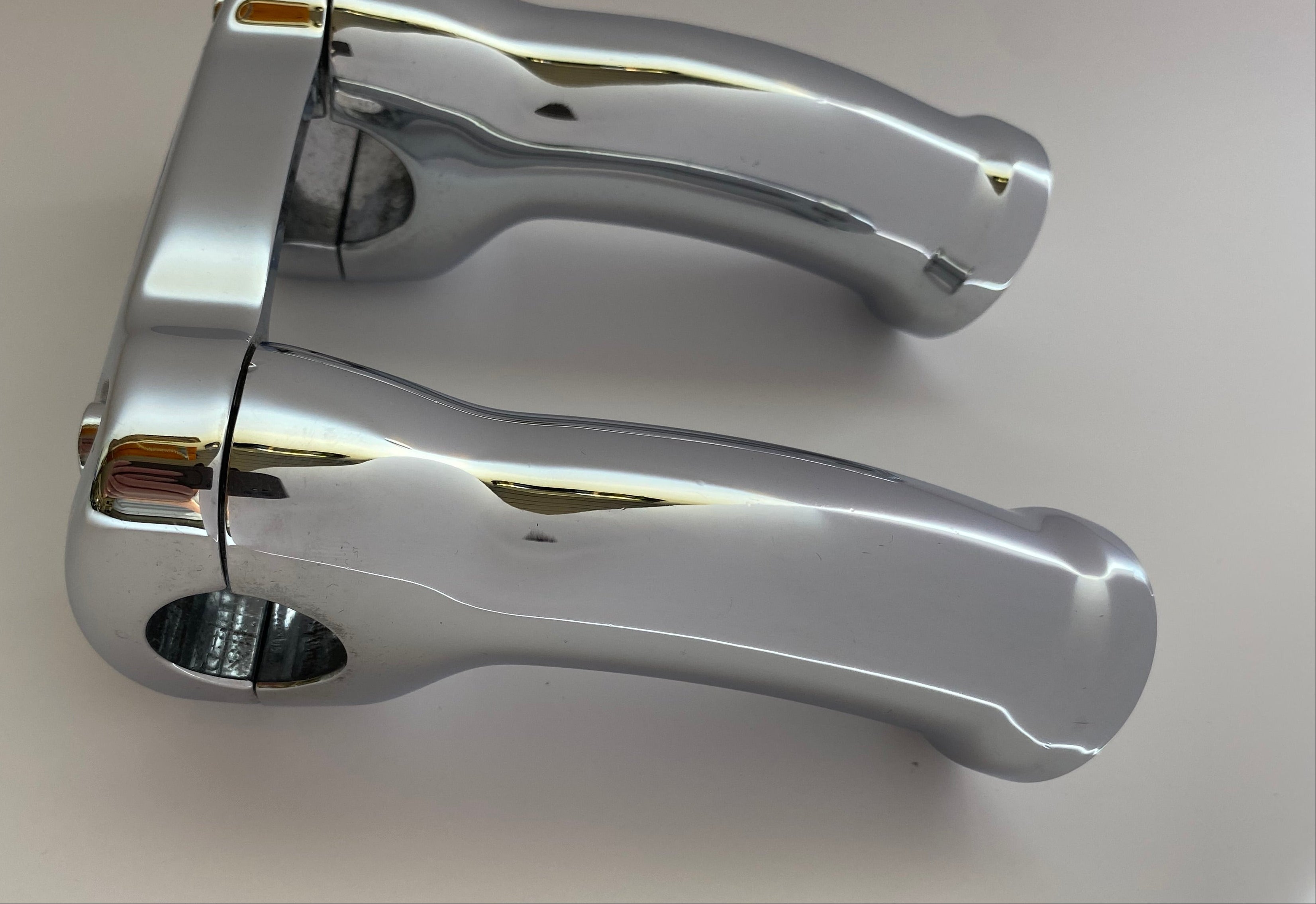 Risers chromé Softail Deluxe Harley Davidson REF 55902-05 & 55903-05
