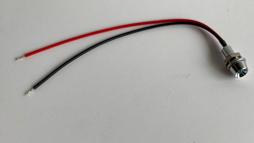 Voyant LED 1/4 pouce bleu Harley Davidson REF MCS 502317