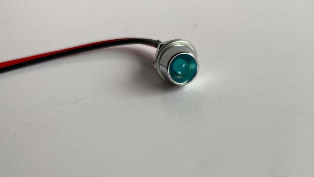 Voyant LED 1/4 pouce bleu Harley Davidson REF MCS 502317