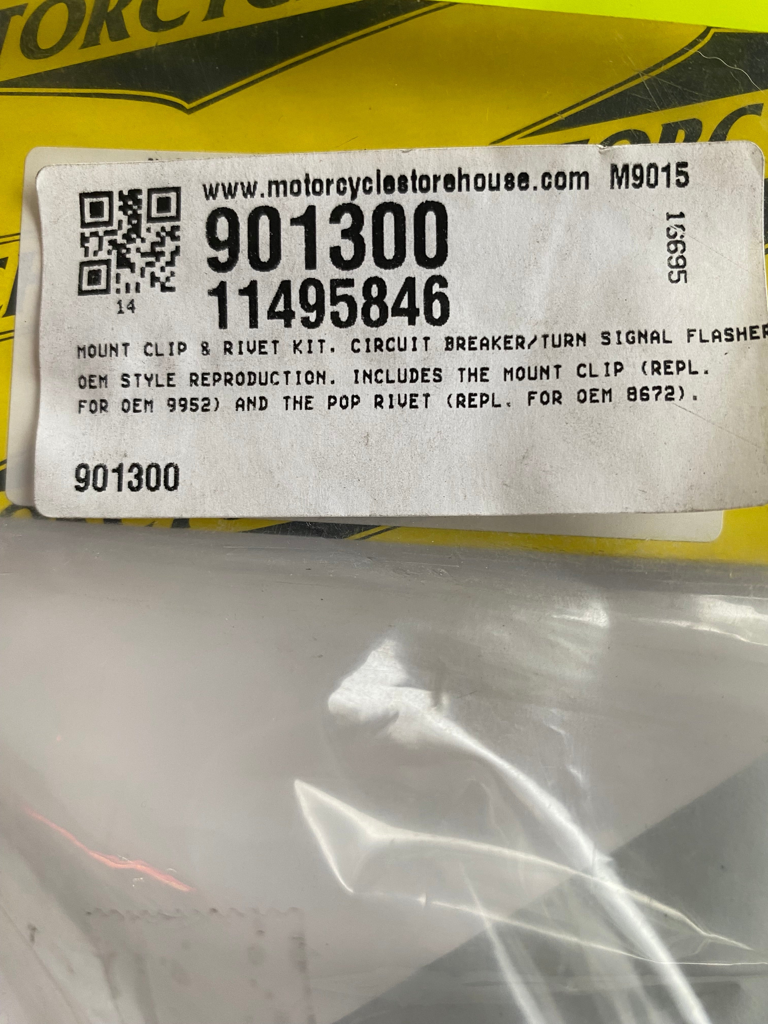 Clip pour thermique fusible Harley Davidson REF MCS 901300