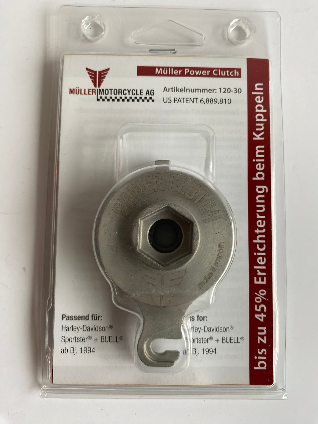 Assouplisseur d'embrayage Müller Power Clutch Harley Davidson REF MCS 950390