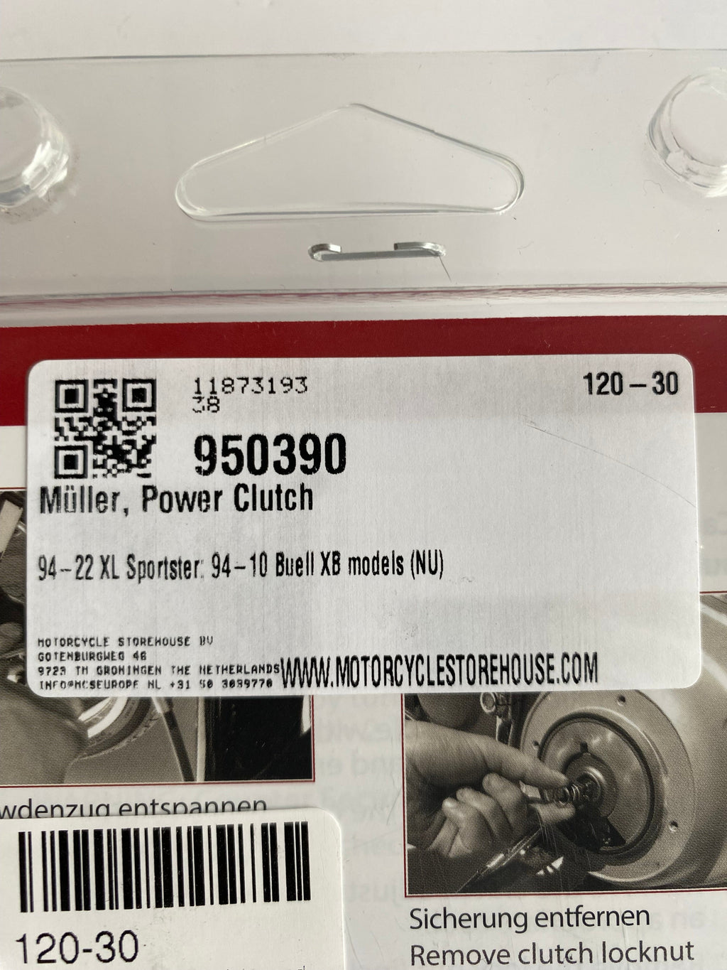 Assouplisseur d'embrayage Müller Power Clutch Harley Davidson REF MCS 950390