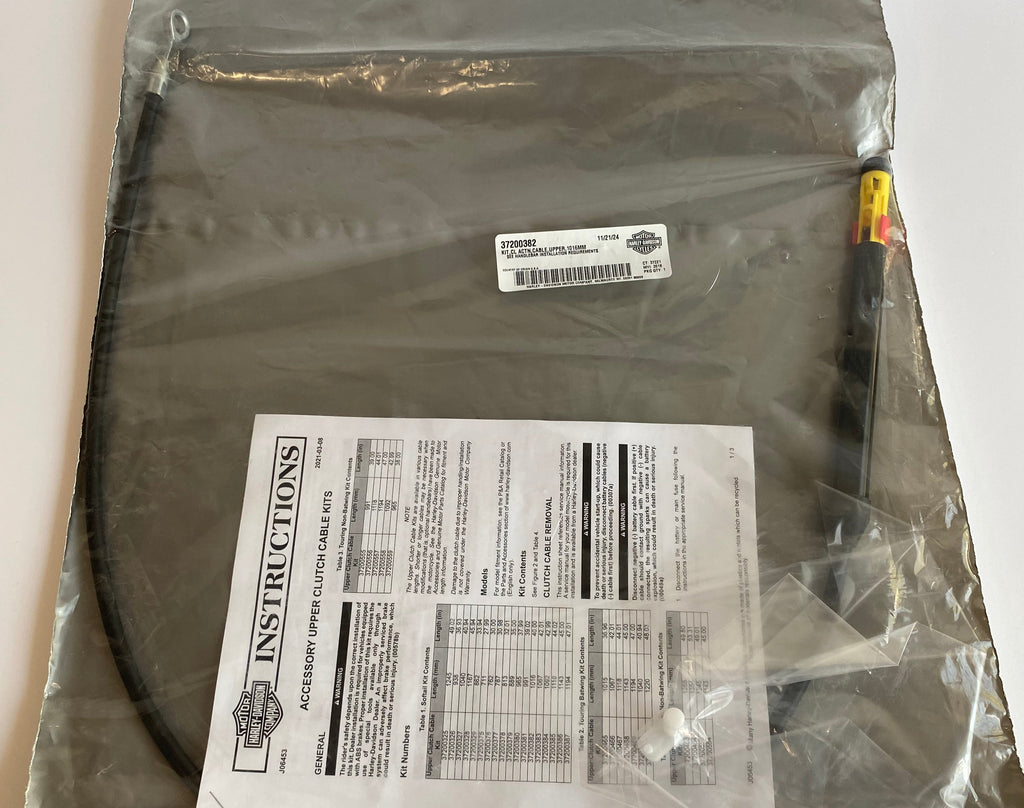 Cable embrayage supérieur40 pouces  apehanger 12 pouces Harley Davidson REF OEM 37200382