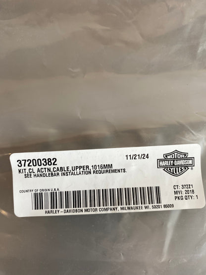 Cable embrayage supérieur40 pouces  apehanger 12 pouces Harley Davidson REF OEM 37200382