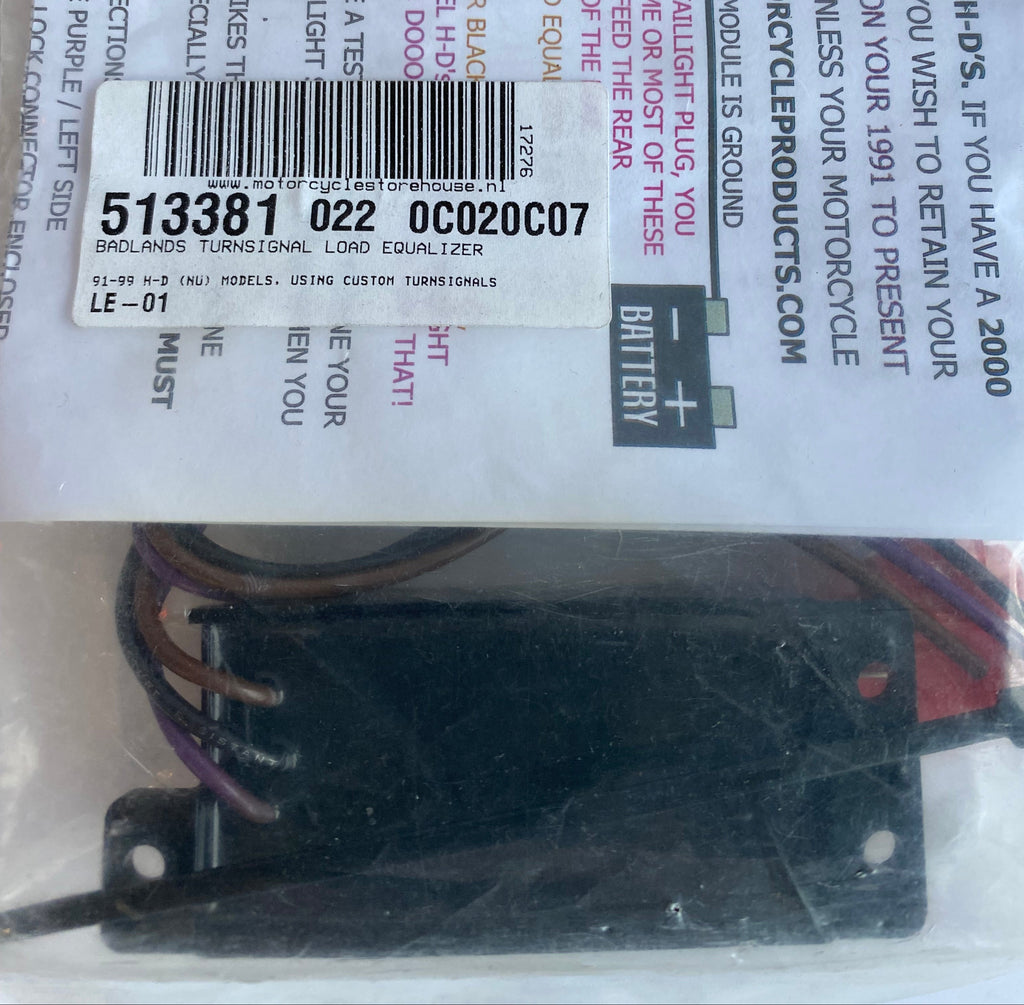 Centrale de clignotantes Equalizer Badlands Harley Davidson REF : LE-01