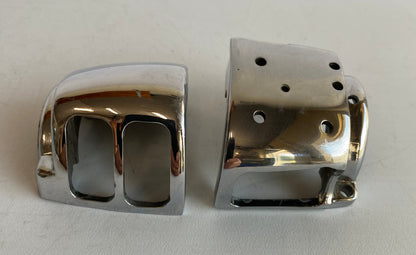 Cocotte chromée gauche Harley Davidson REF OEM 71615-96 & 71720-03A