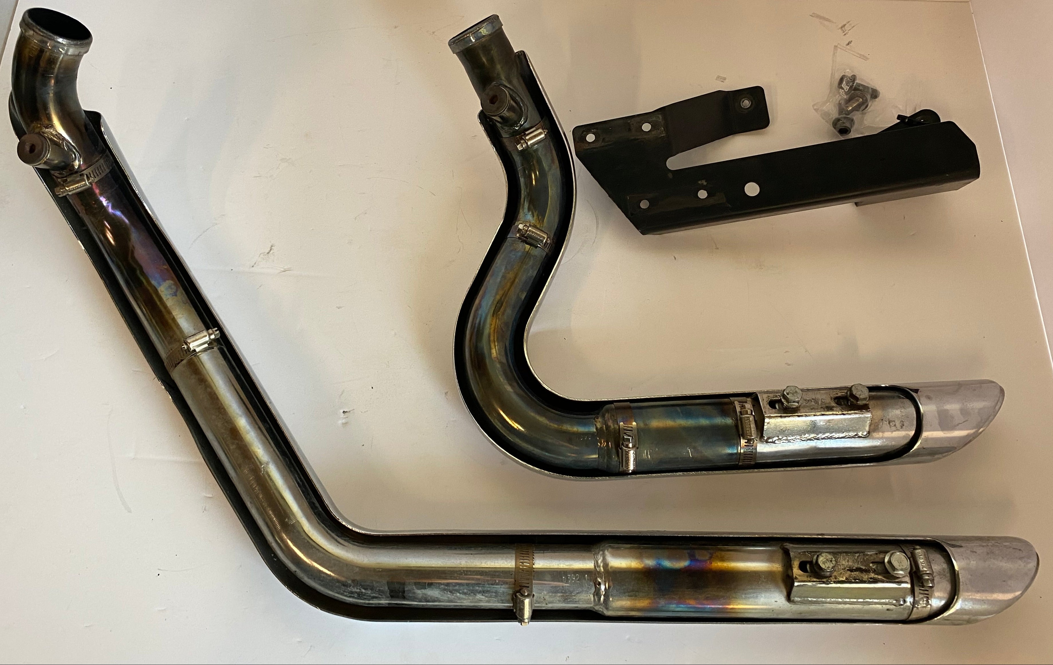 Echappement Vance&Hines Shortshots chromés Sportster Harley Davidson REF 17219