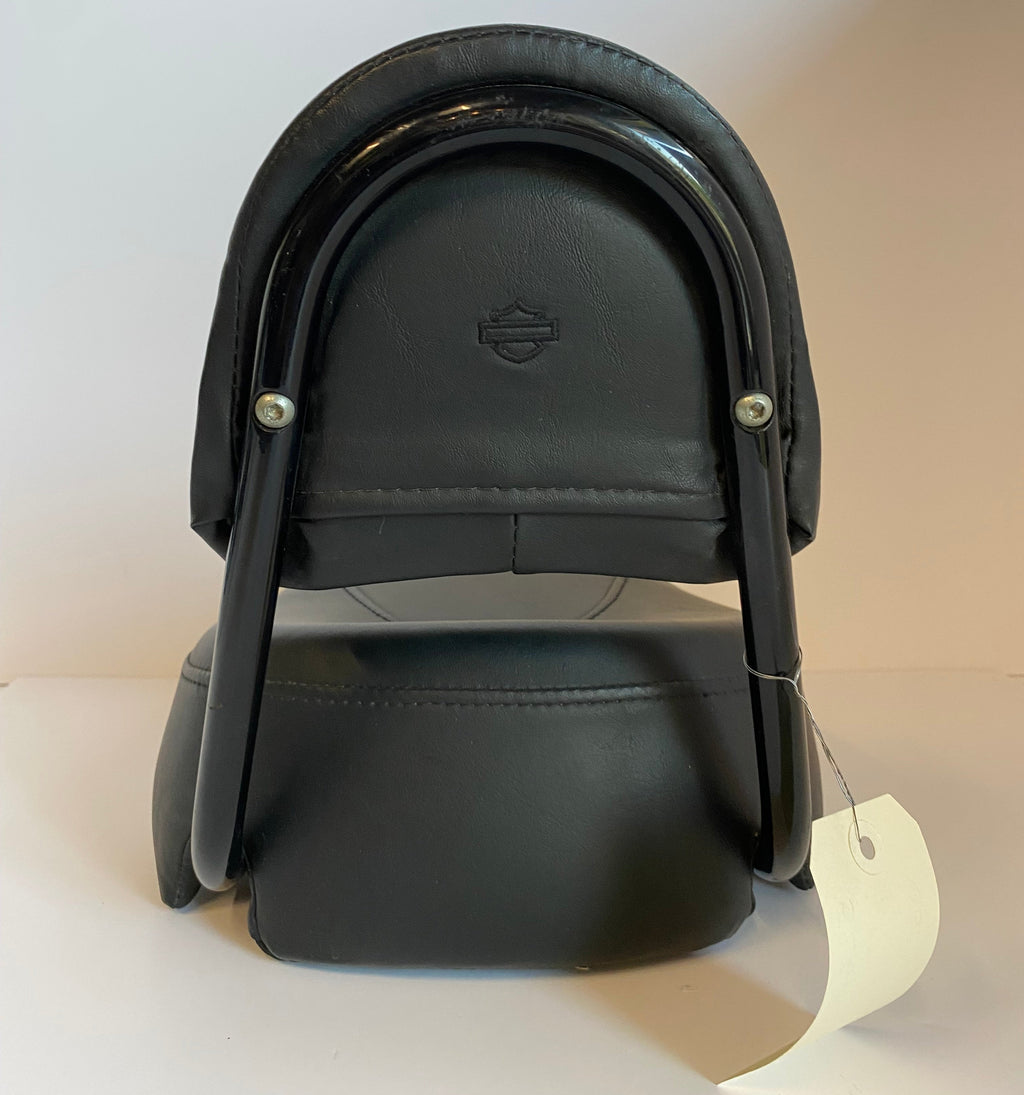 Pouf siège passager et sissy bar noir détachable Dyna Street Bob Harley REF 52696-09