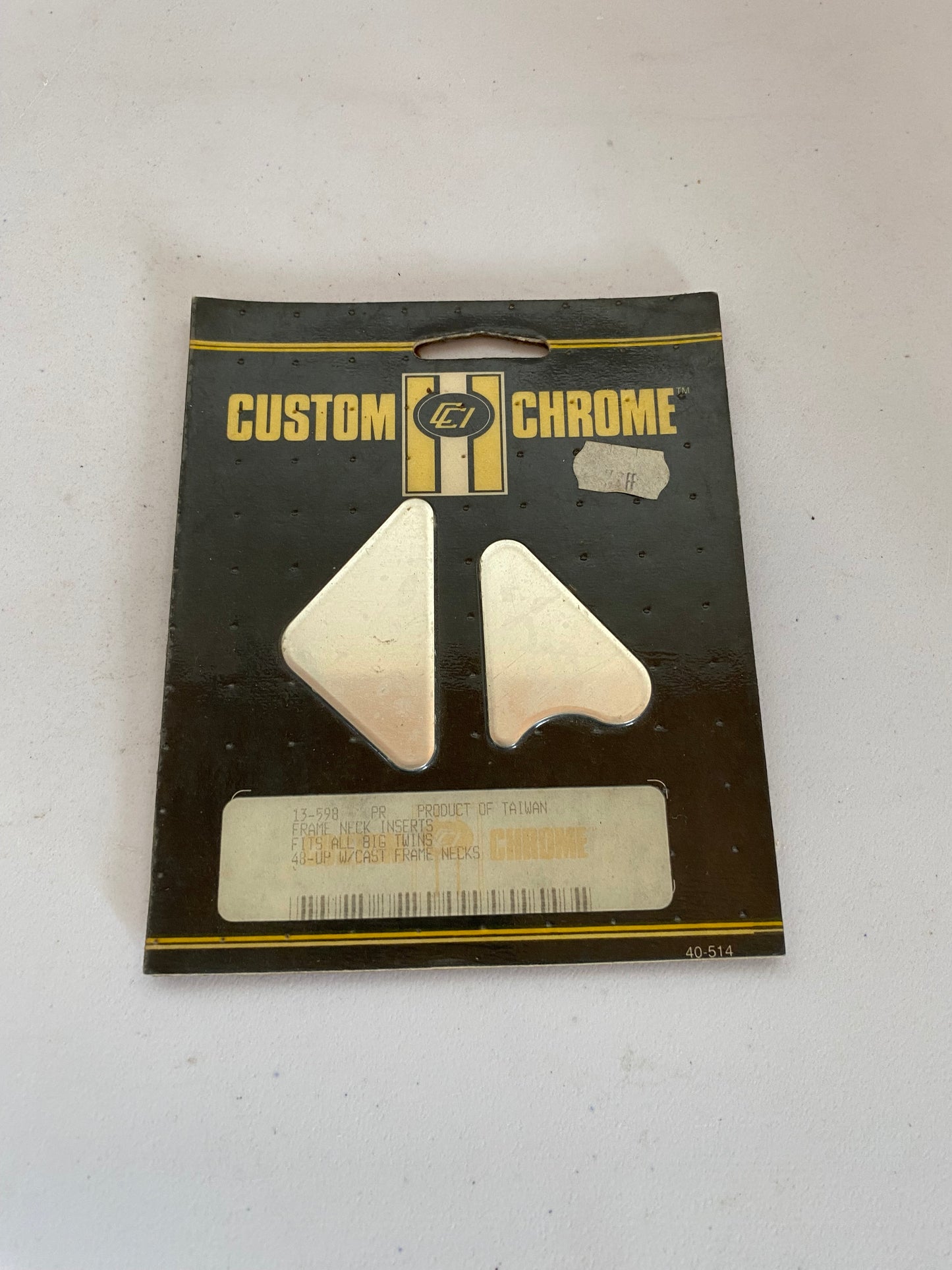 Caches cadre Harley Davidson REF custom chrome : 13-598