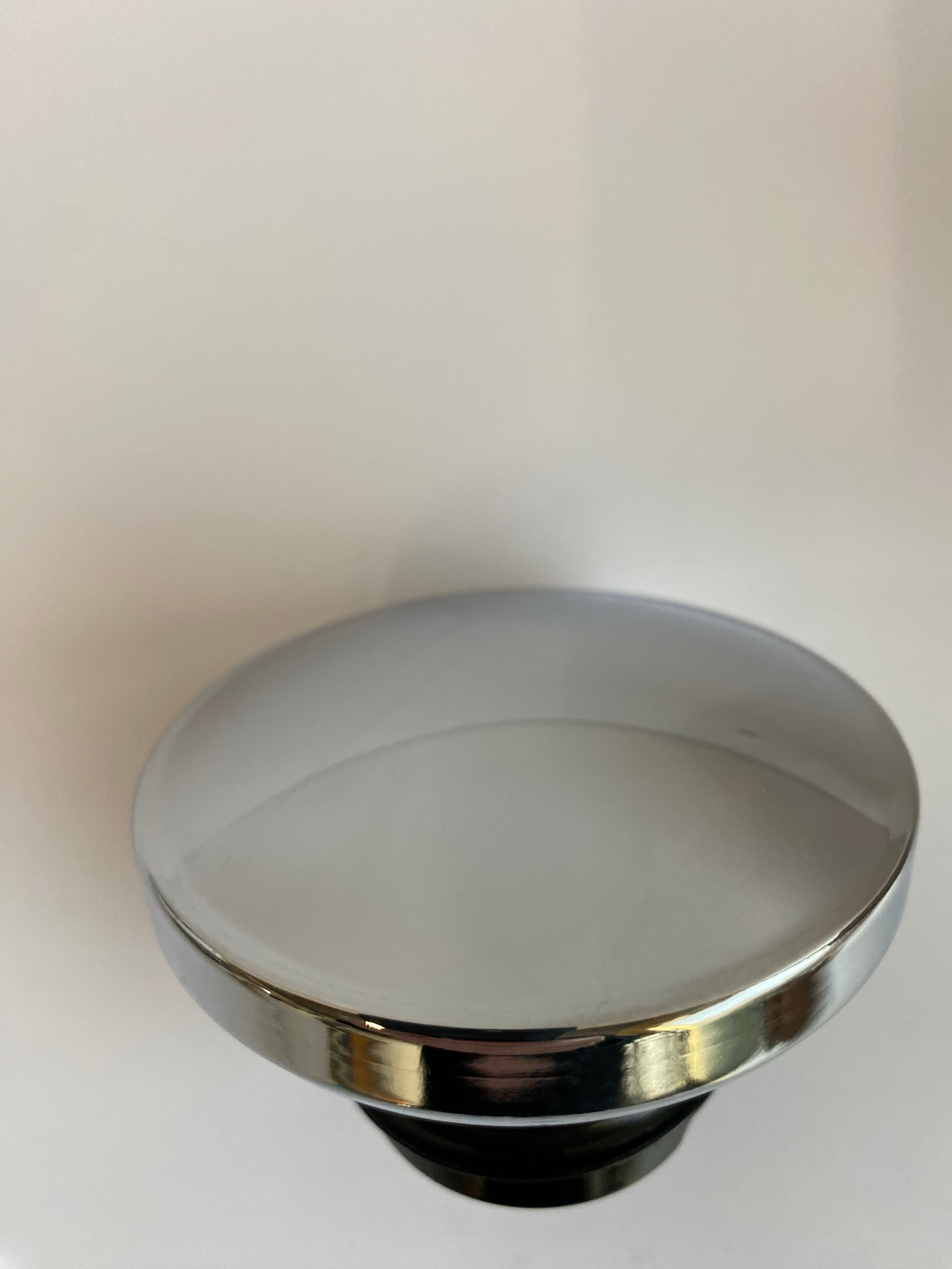 Bouchon de réservoir de carburant chromé Harley Davidson REF OEM 61272-92F