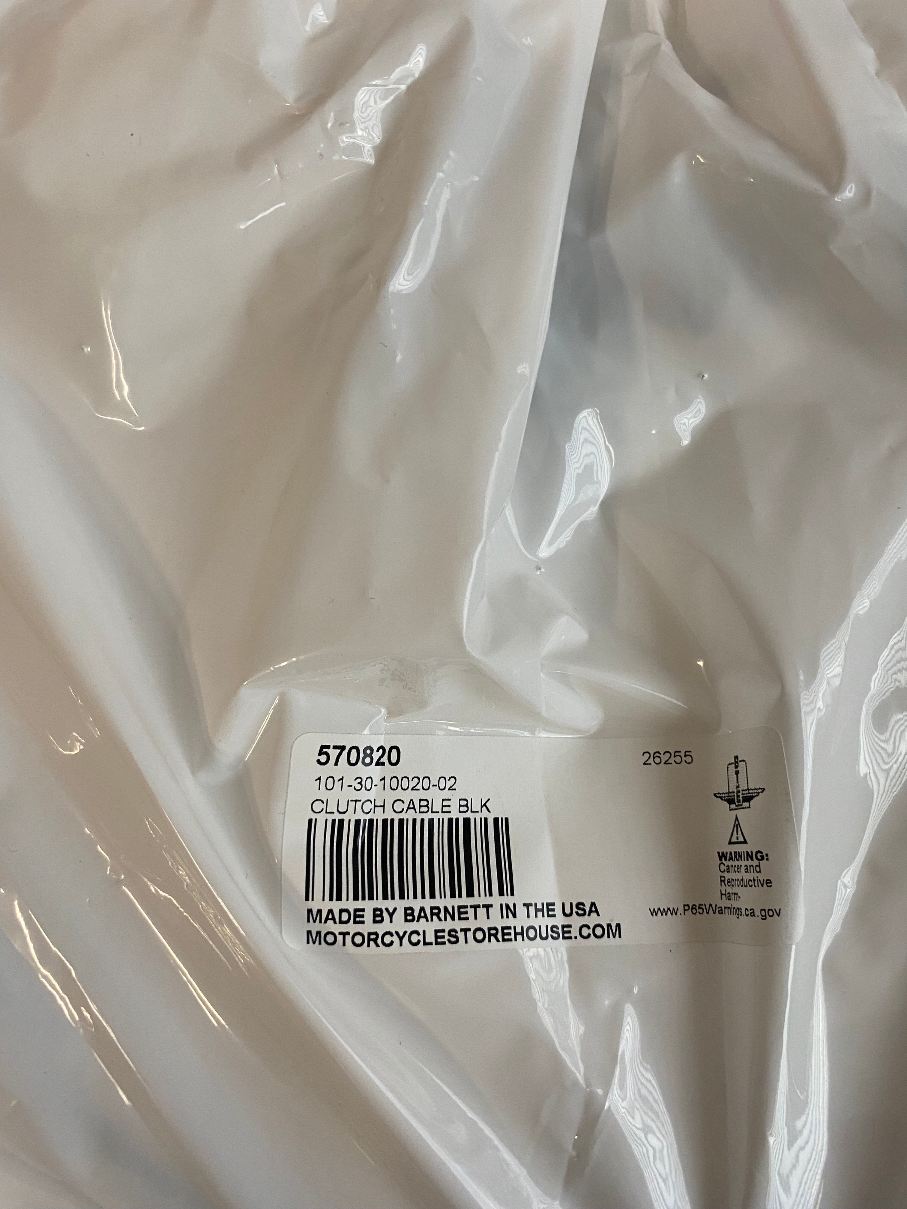 Cable embrayage Barnett 54-3/4 pouces Sportster Harley Davidson REF MCS 570820