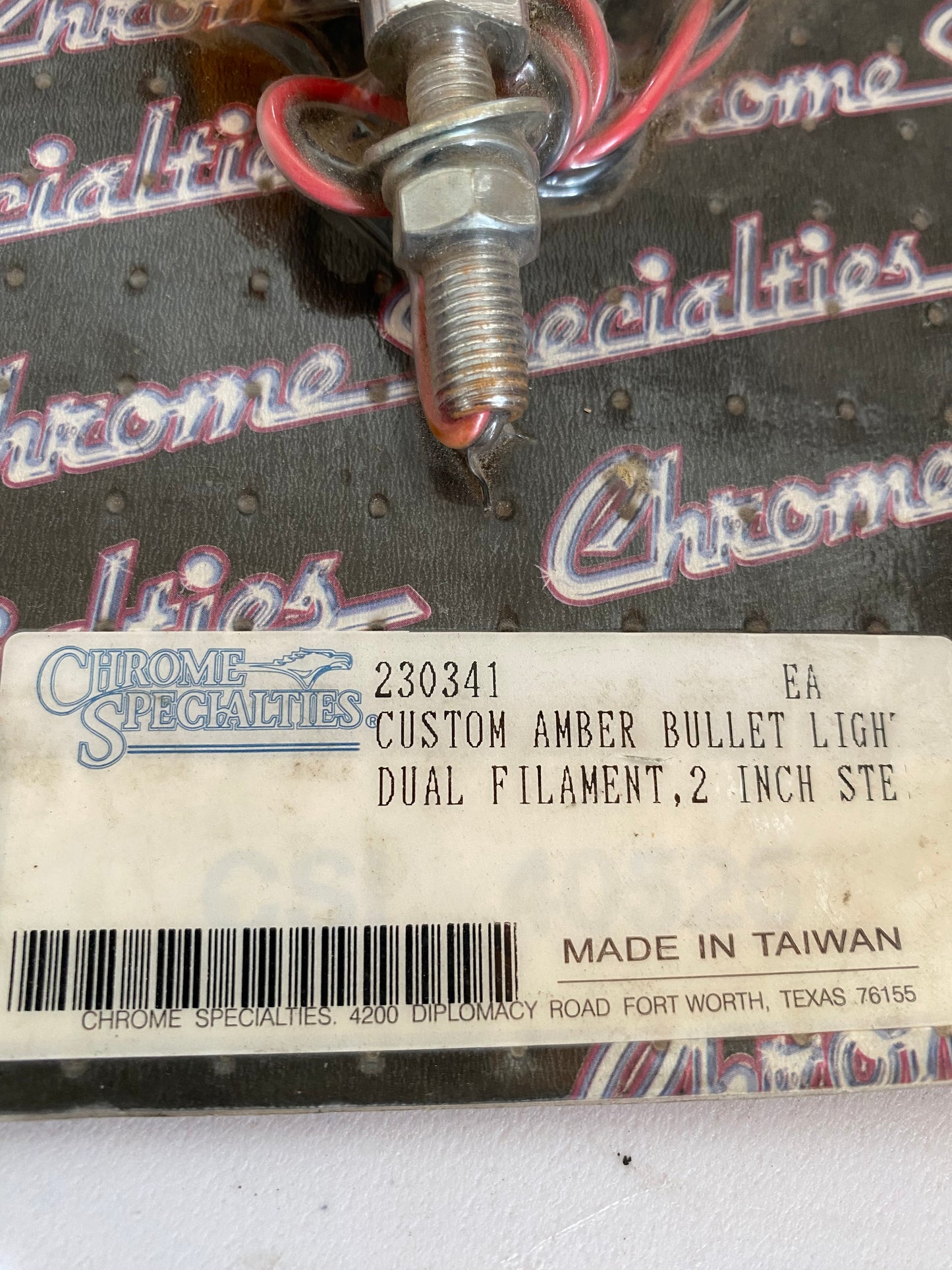Clignotant arrière BULLET Harley Davidson