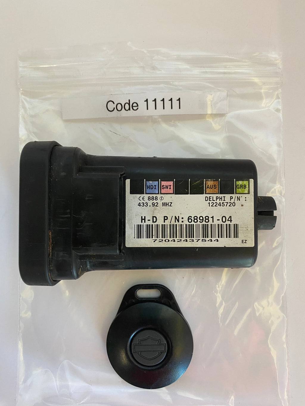 Module TSSM + FOB Sportster Harley Davidson REF OEM 68981-04
