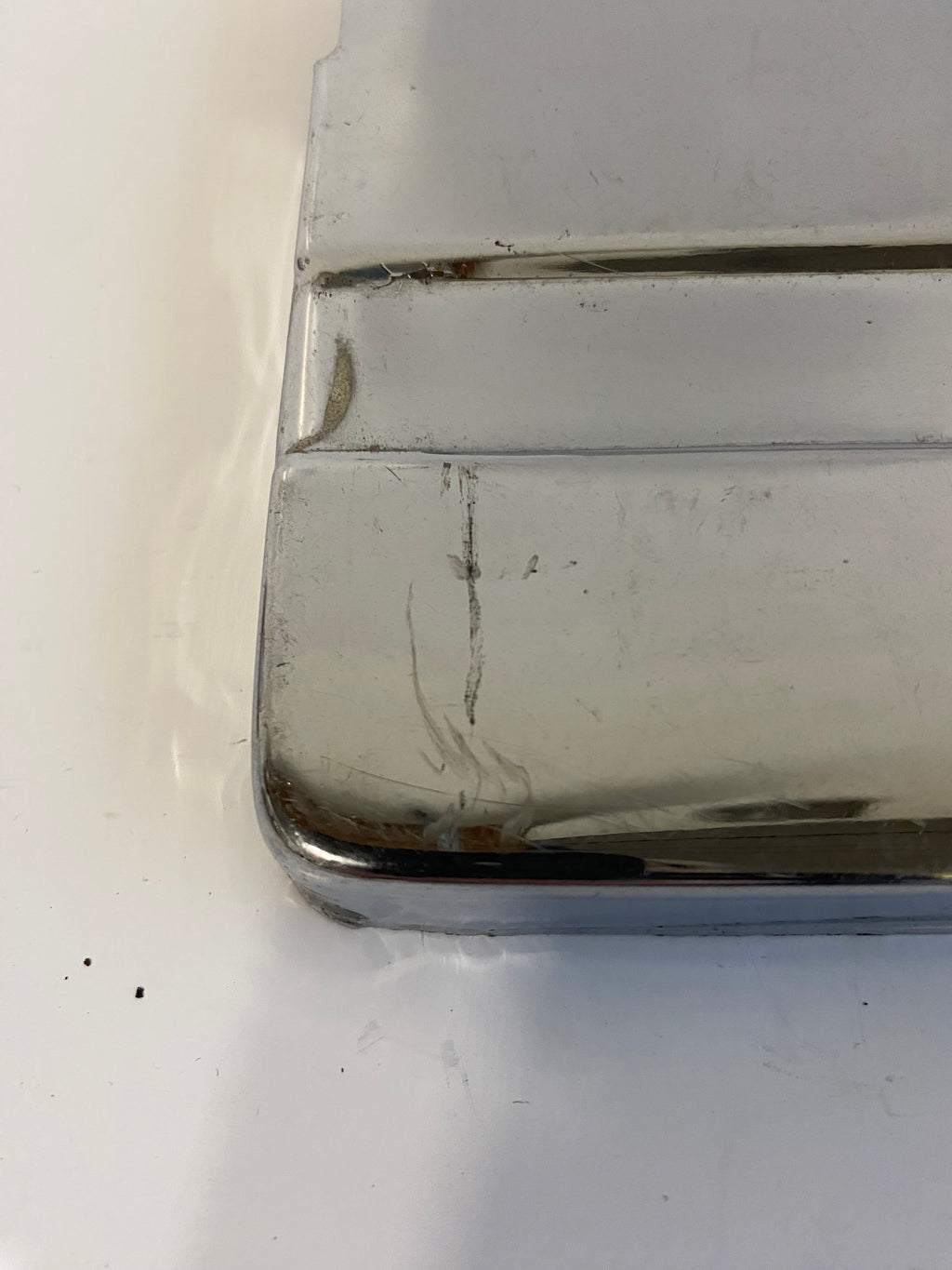 Harley Davidson Shovelhead Chrome Battery Cover OEM REF: 66370-65