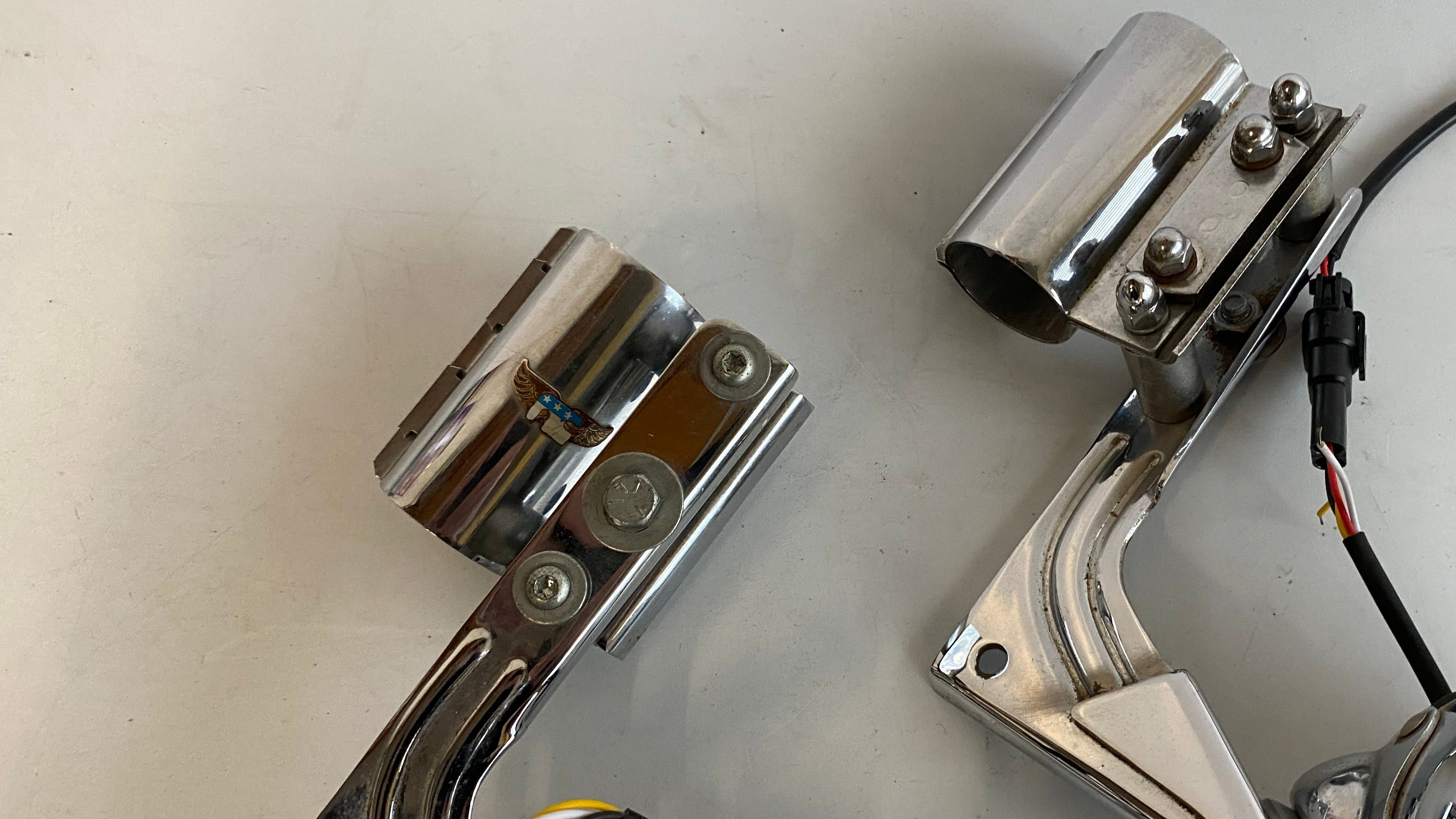 Harley Davidson 4 1/2 inch passing lamp set