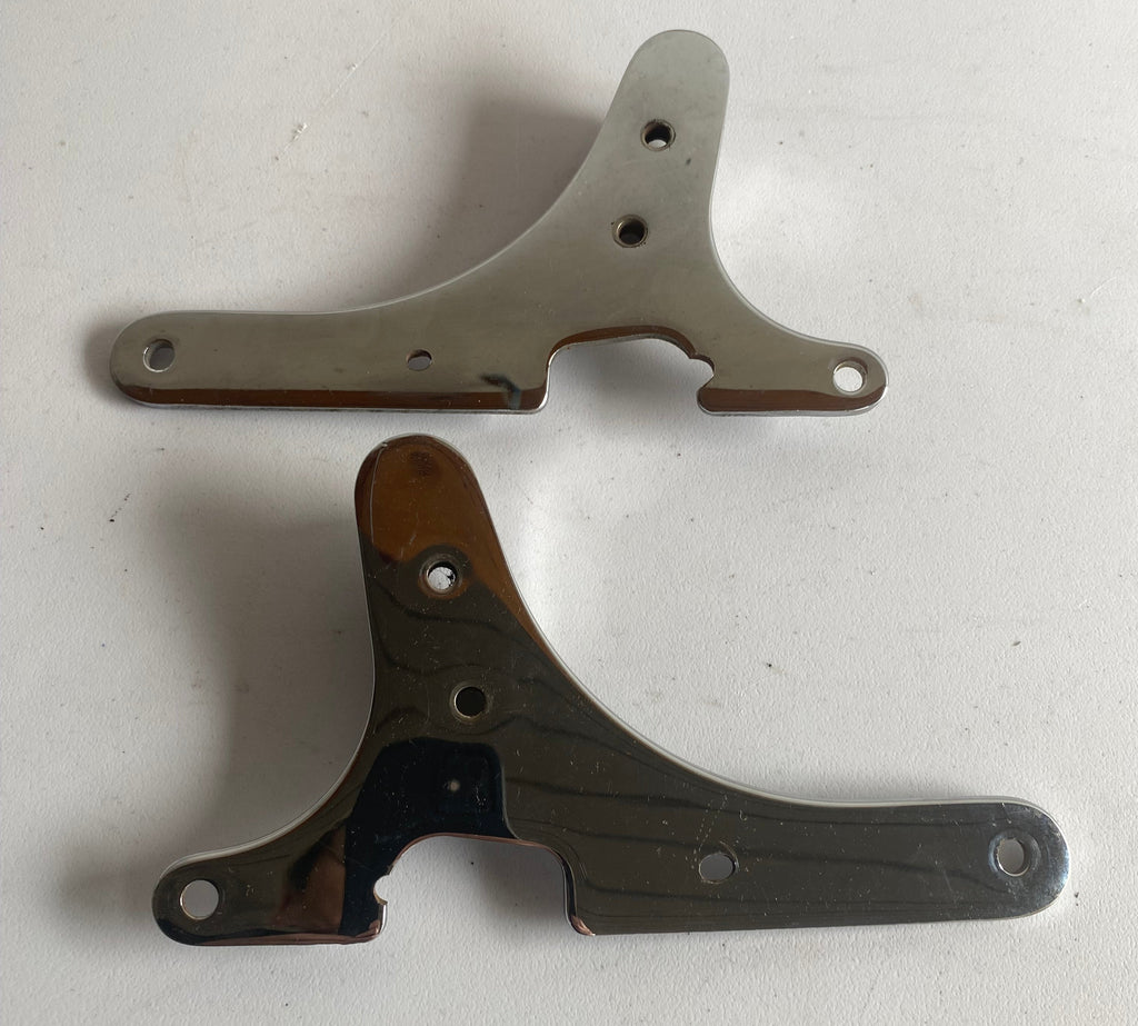 Platines fixations rigide sissy bar Sportster Harley Davidson REF DRAG : DS263628