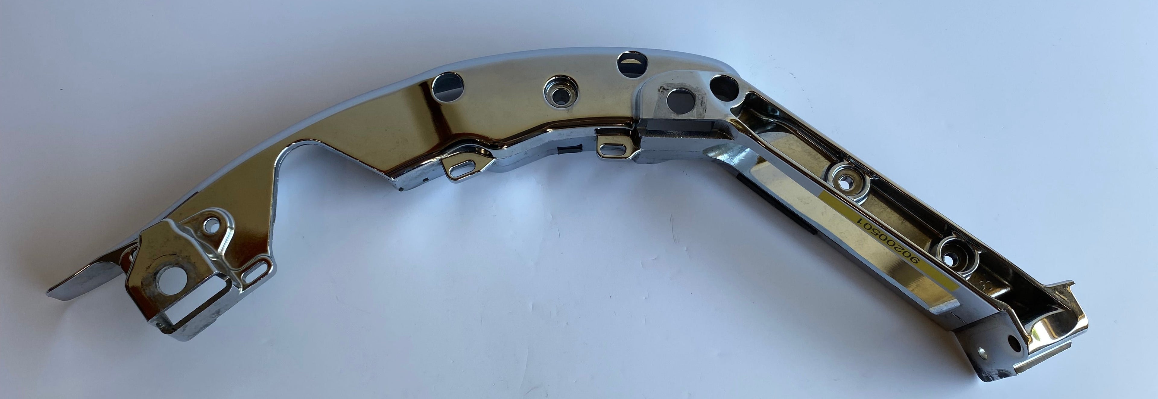 Support gauche sacoche/silencieux chromé Touring Harley Davidson REF OEM 90200501
