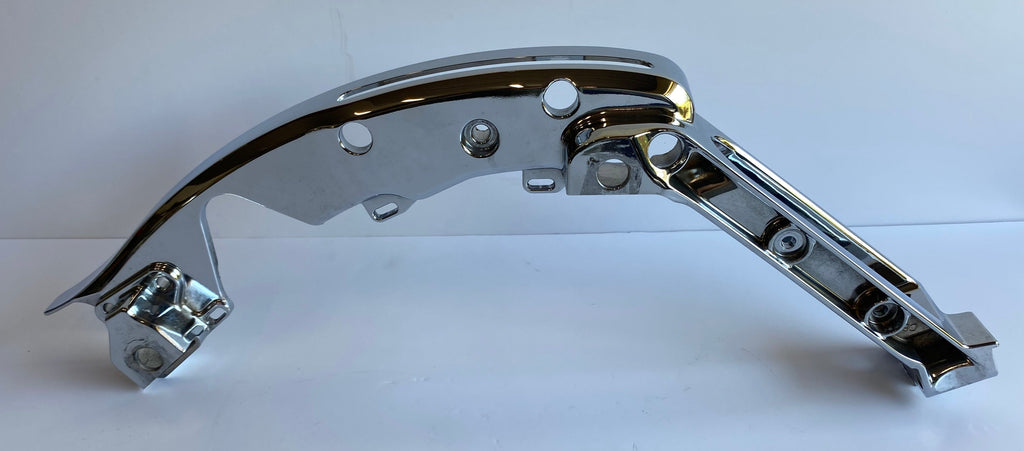 Left saddlebag/silencer support chrome Touring Harley Davidson REF OEM 90200501