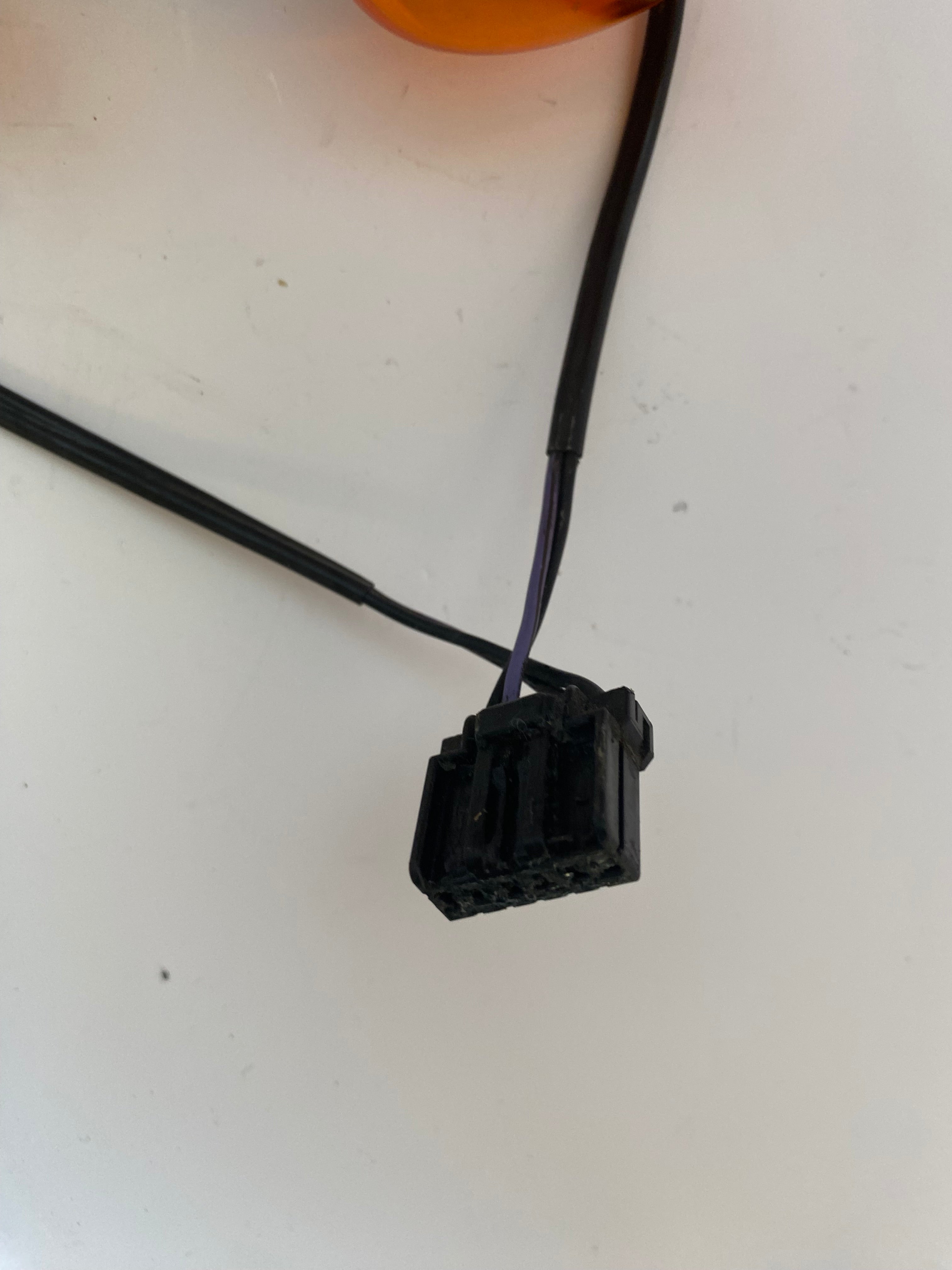 Jeu de 2 clignotants avant chromés Harley Davidson REF OEM 68975-00