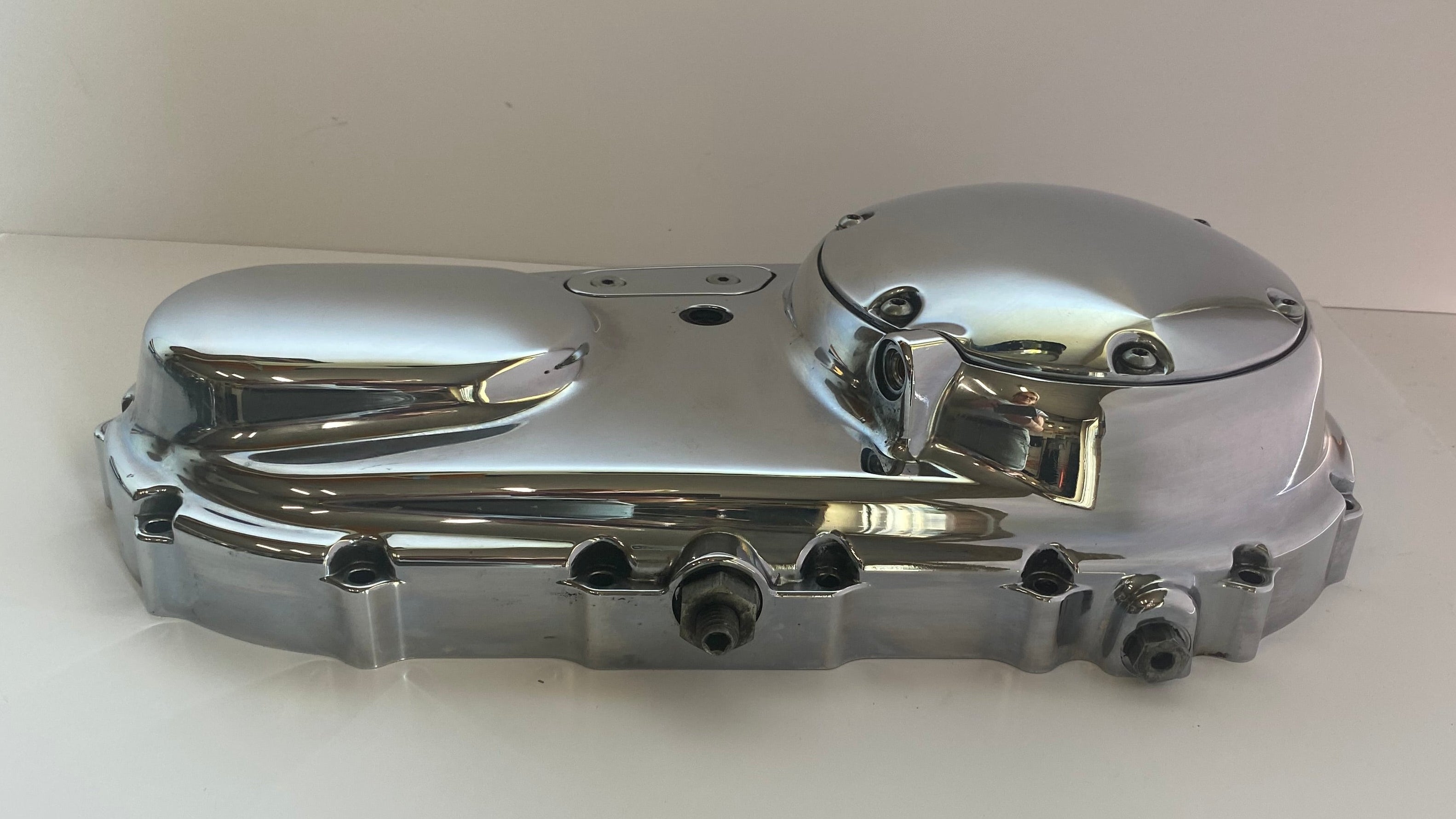 Carter primaire chromé Sportster Harley Davidson REF OEM 25460-04