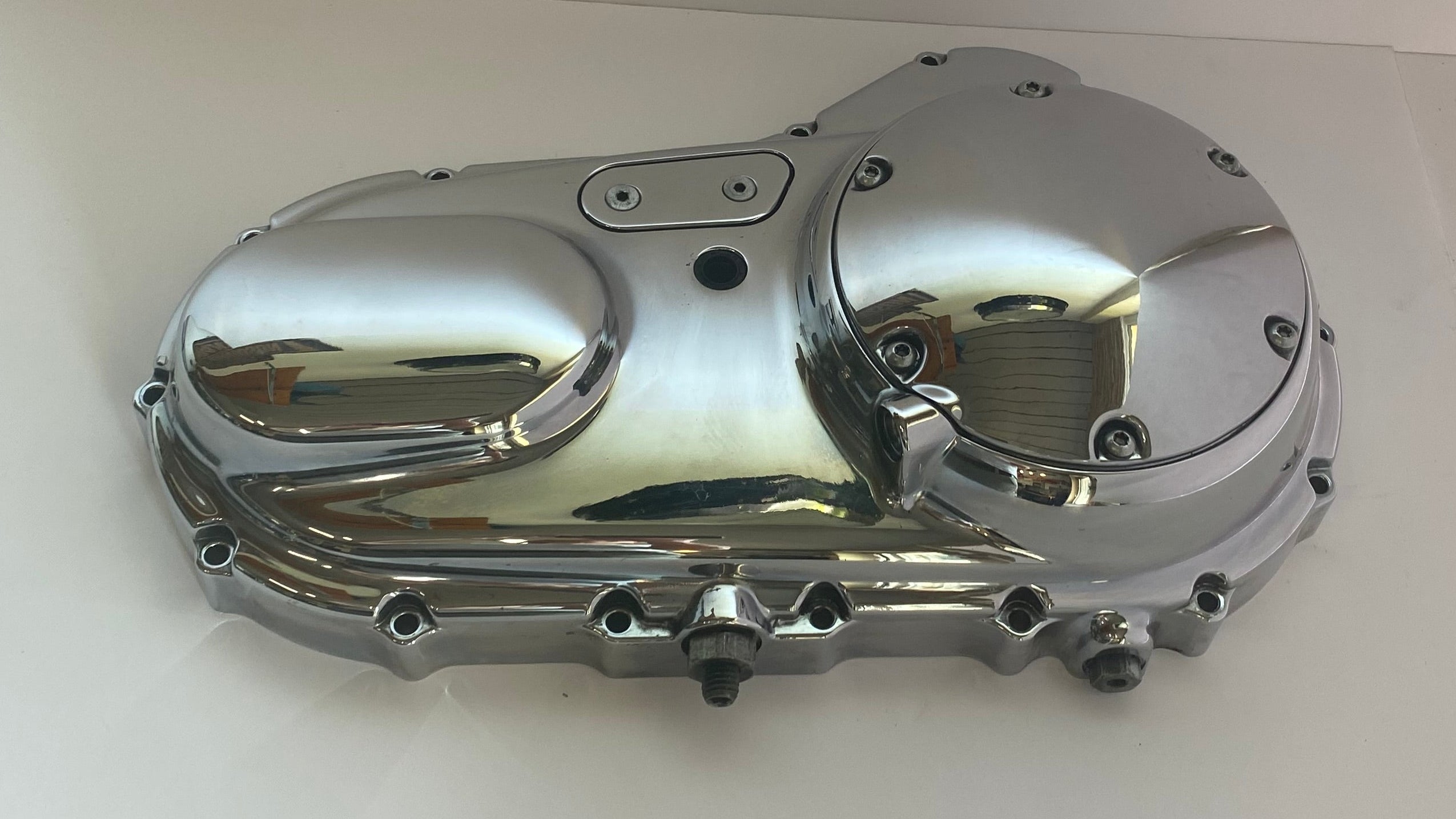 Carter primaire chromé Sportster Harley Davidson REF OEM 25460-04