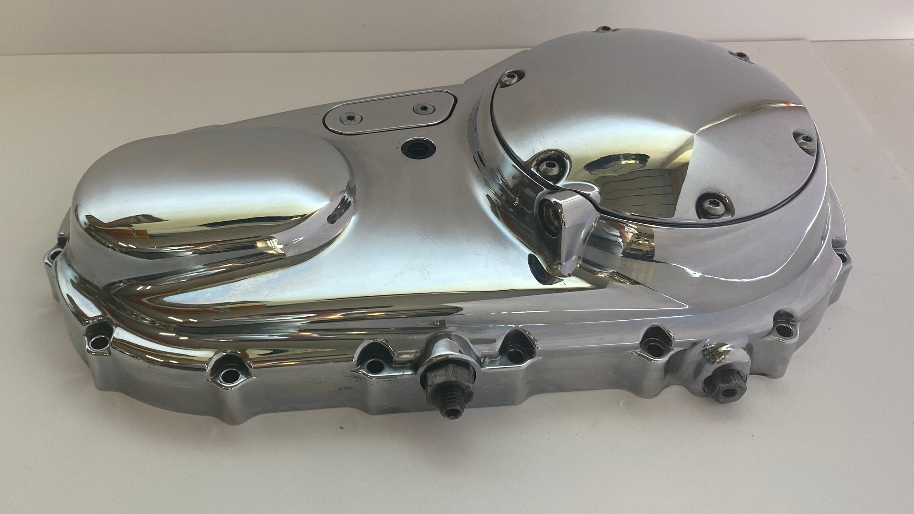 Carter primaire chromé Sportster Harley Davidson REF OEM 25460-04