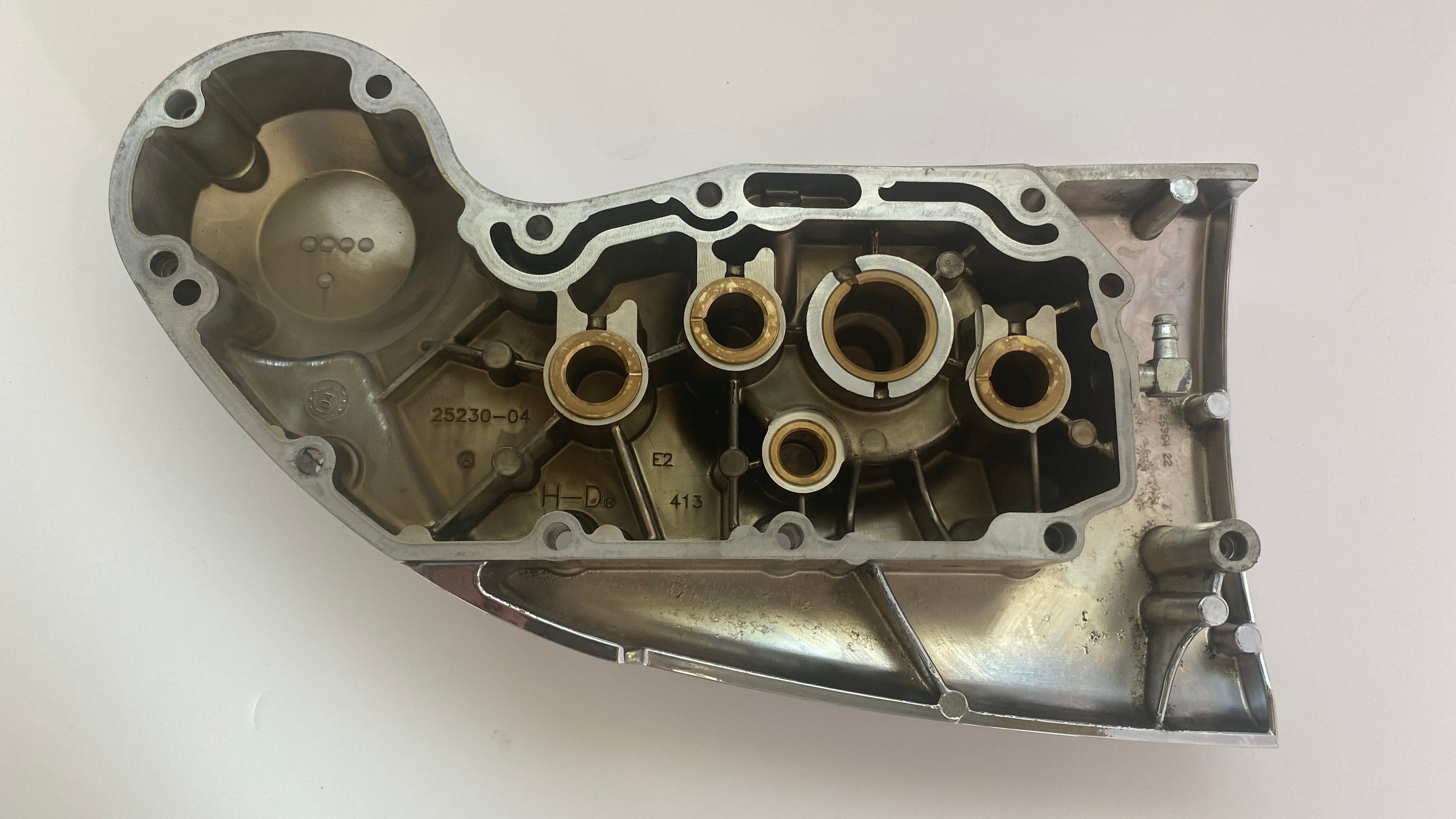 Carter de distribution chromé Sportster Harley Davidson REF OEM 25213-04