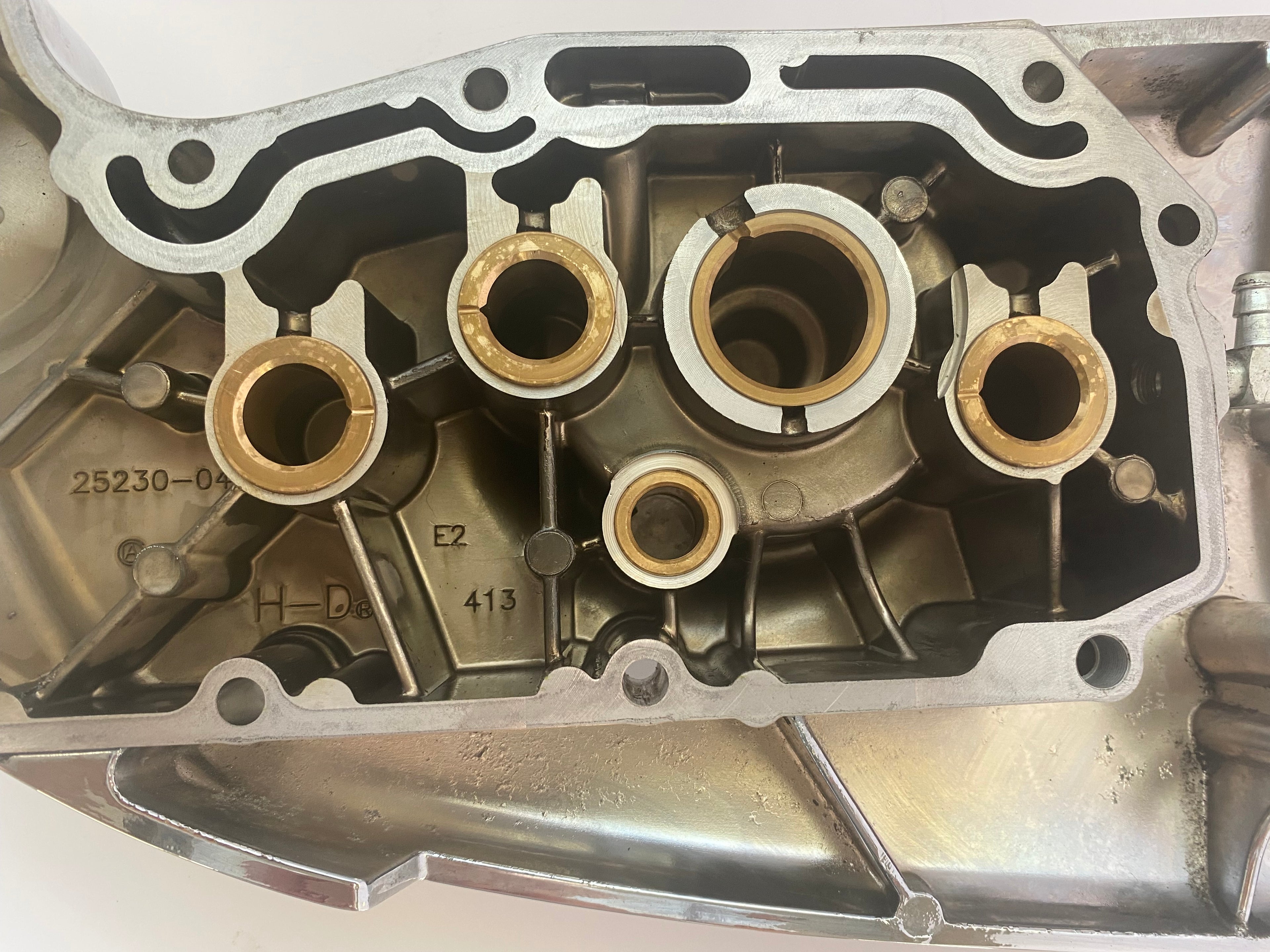 Carter de distribution chromé Sportster Harley Davidson REF OEM 25213-04
